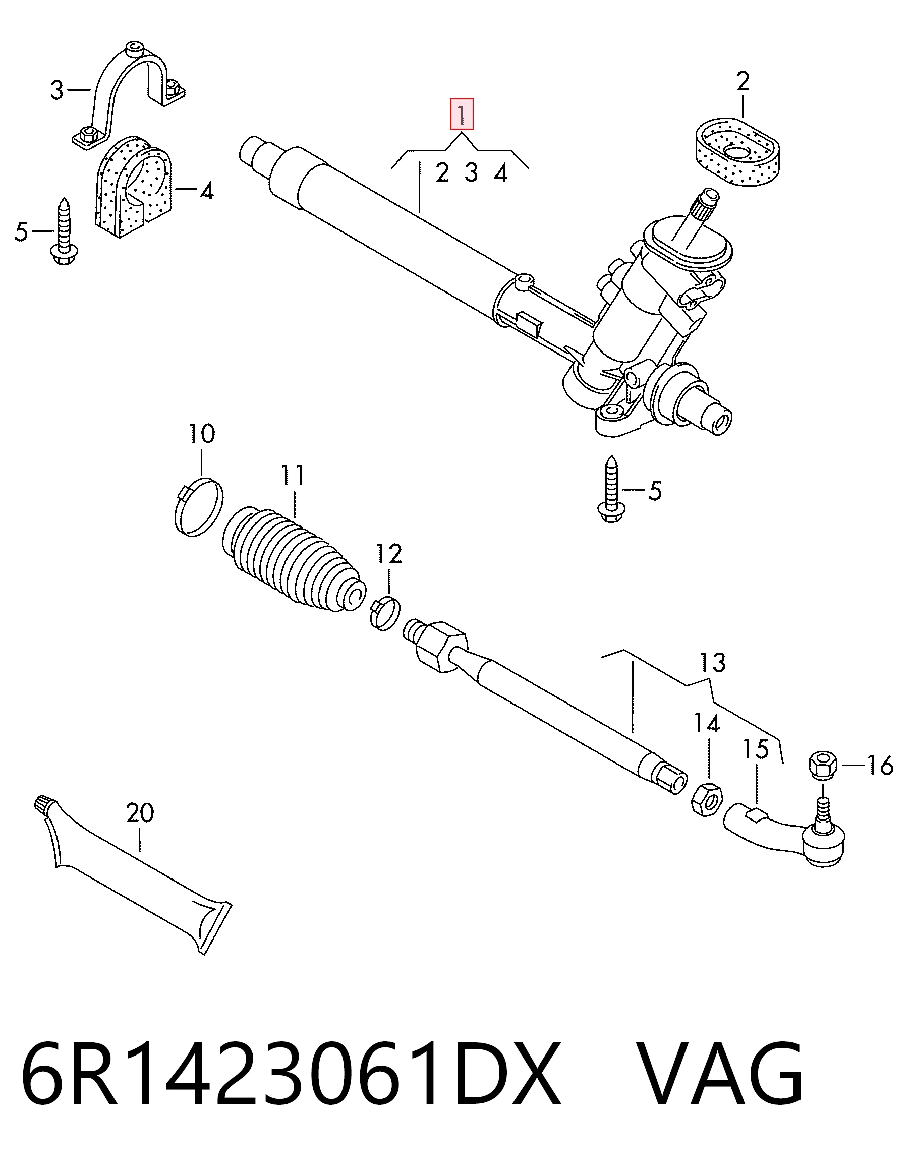 6R1423061DX VAG
