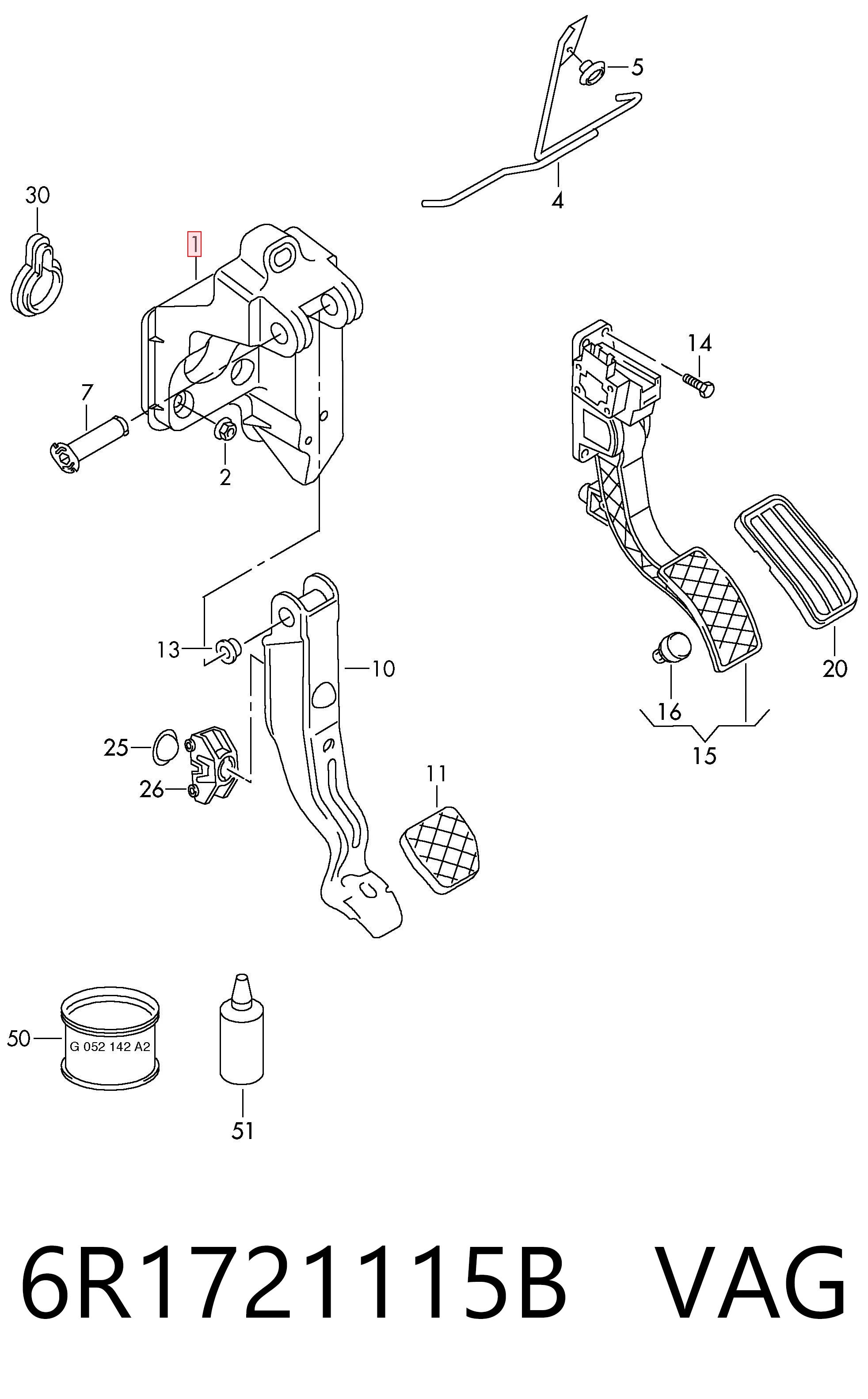 6R1721115B VAG