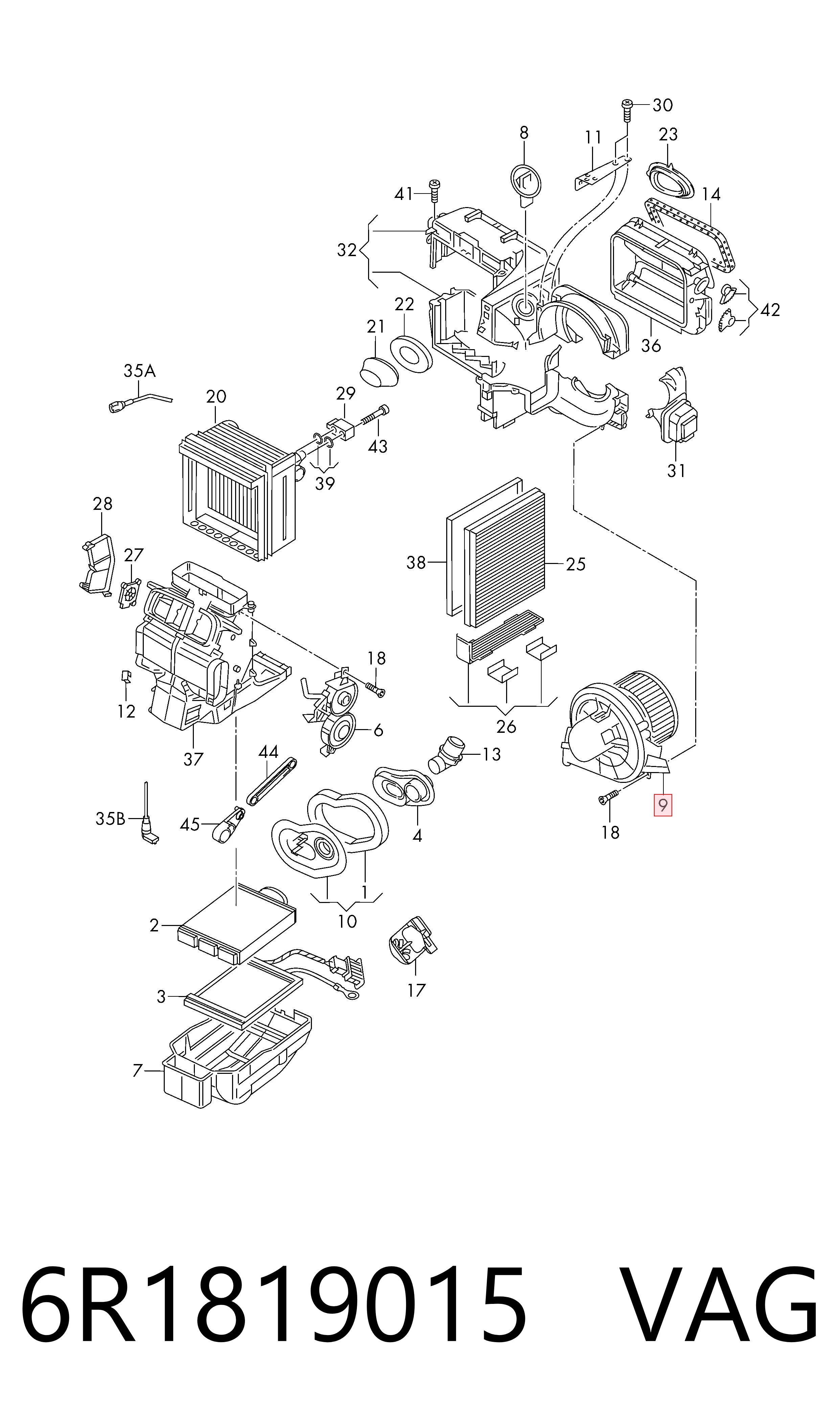 6R1819015 VAG