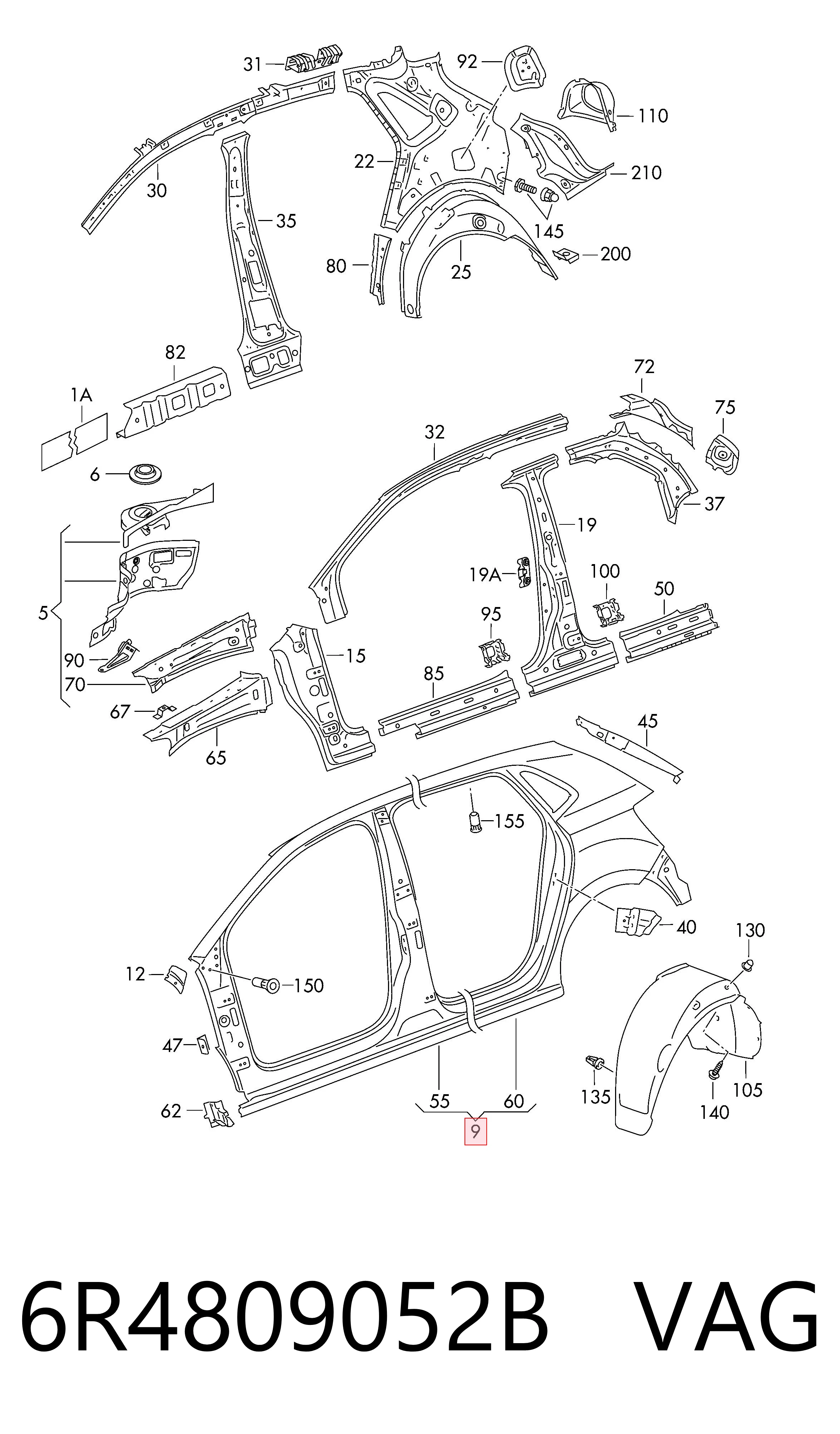 6R4809052B VAG