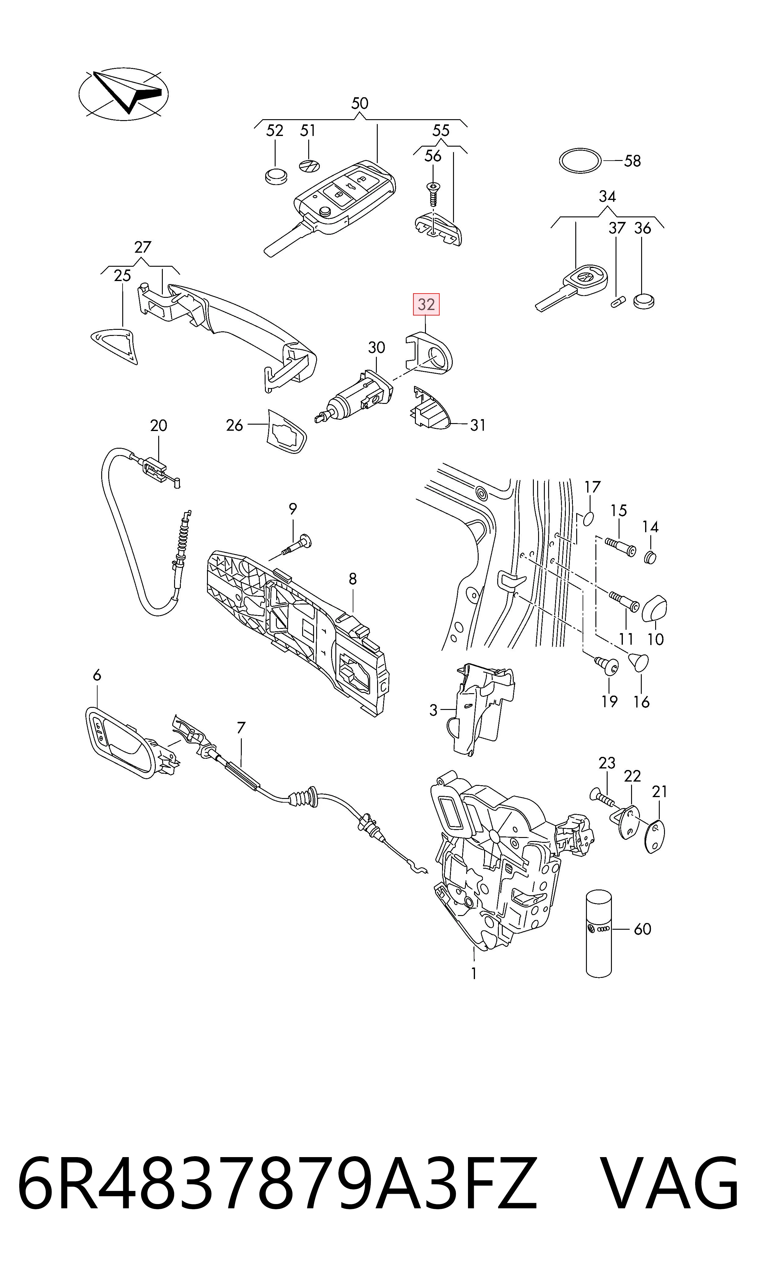  6R4837879A3FZ VAG