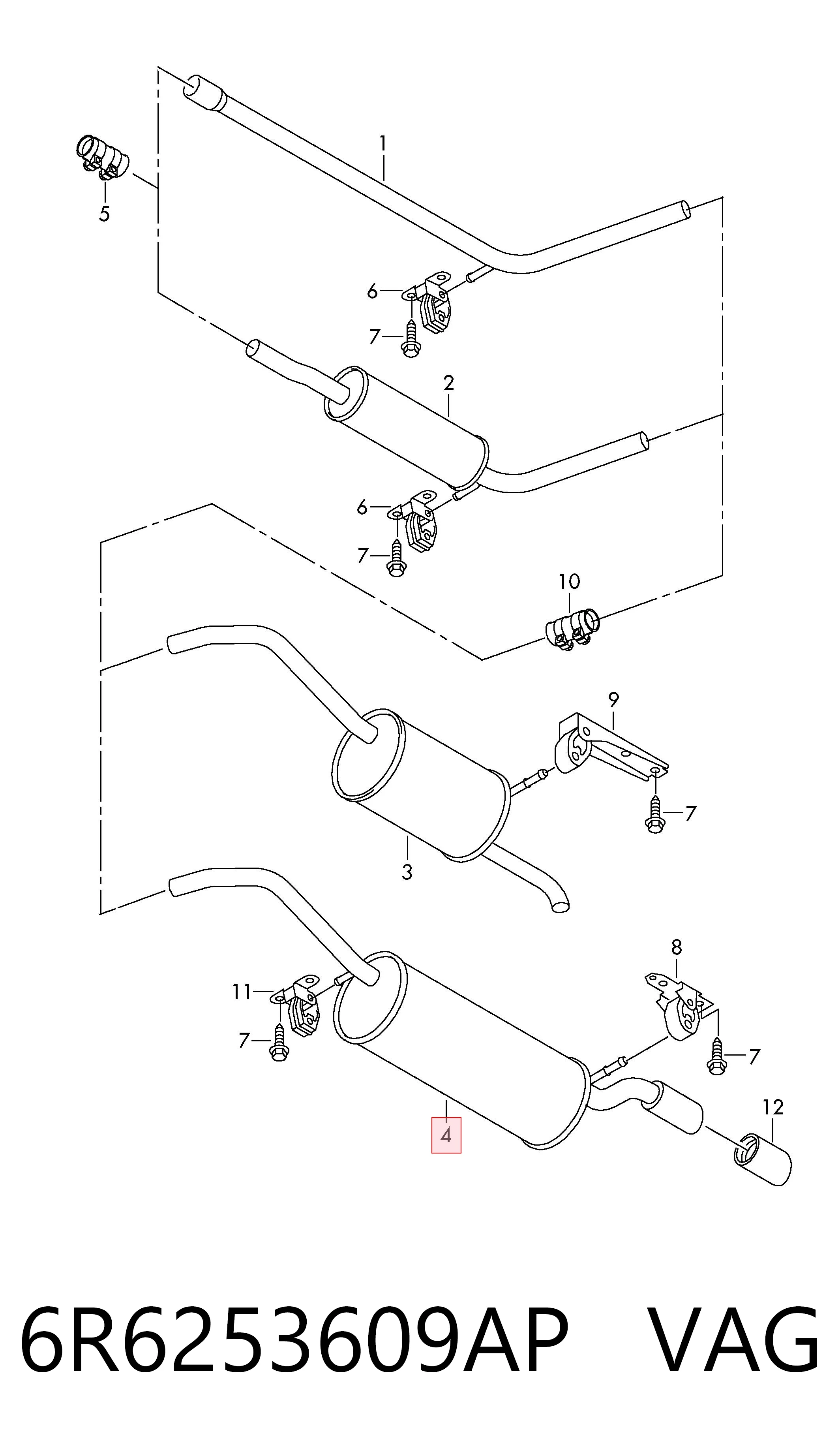 6R6253609AP VAG