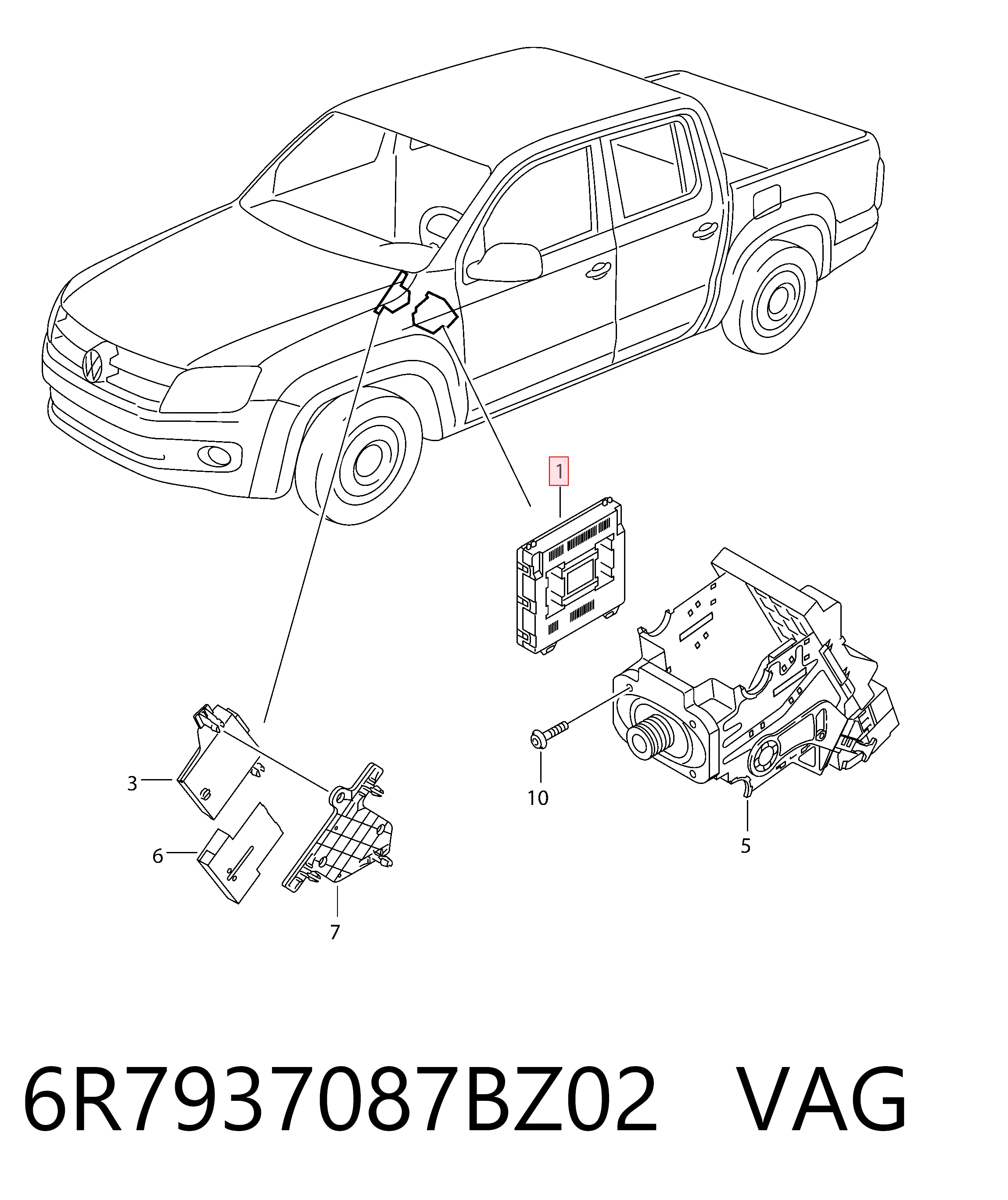  Volkswagen AMAROK  (2010-2026)
