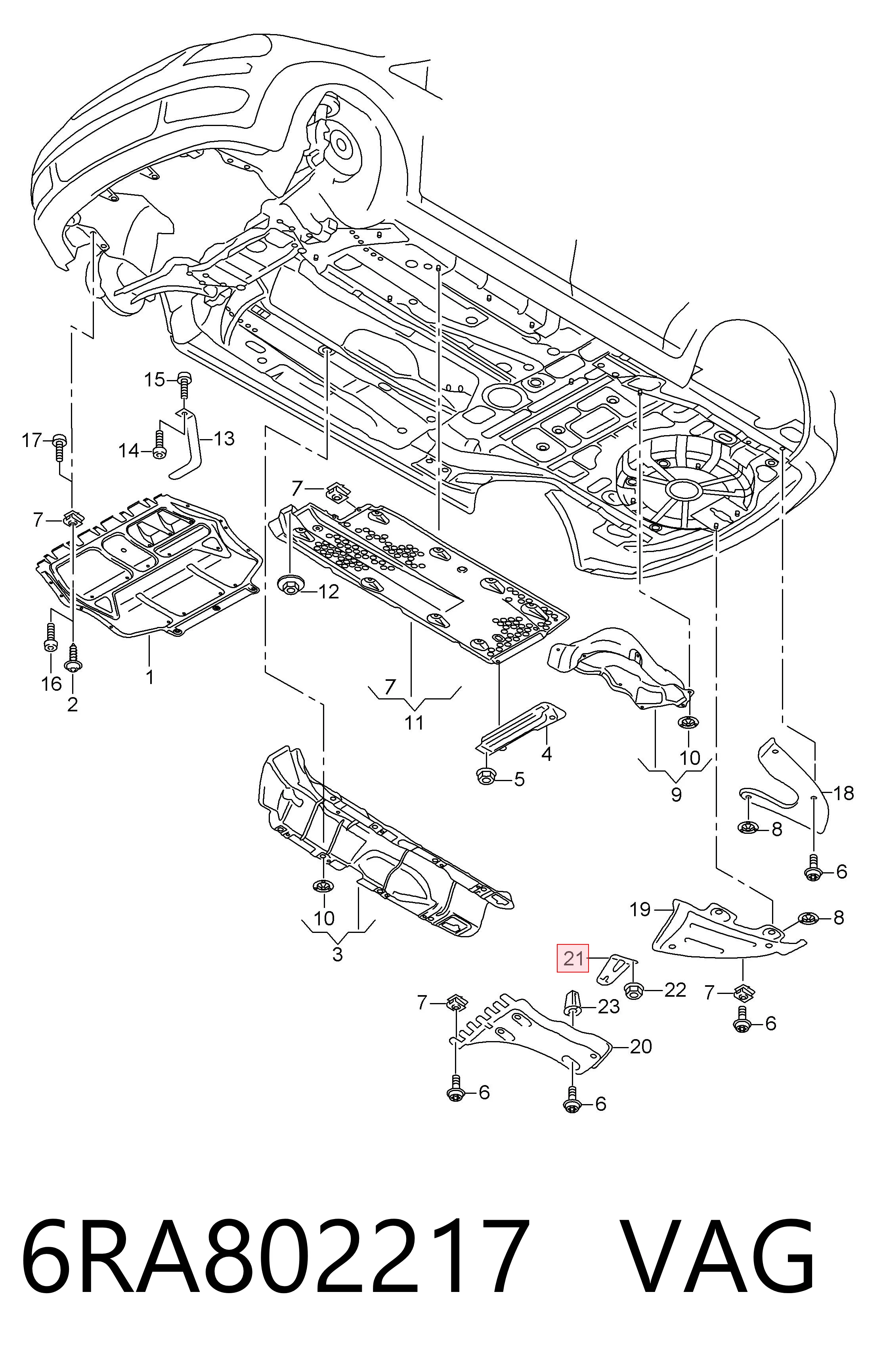 6RA802217 VAG 