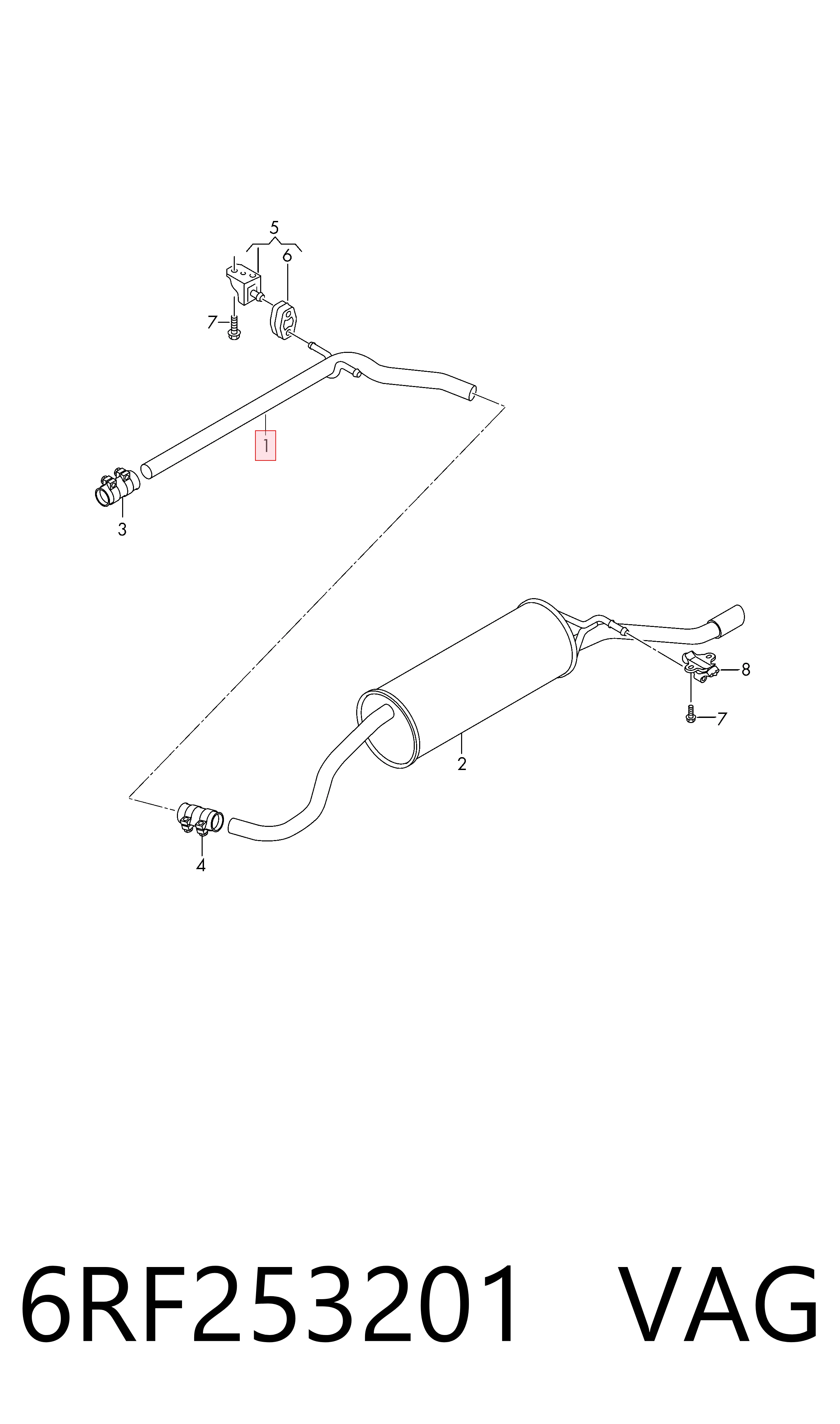 6RF253201 VAG
