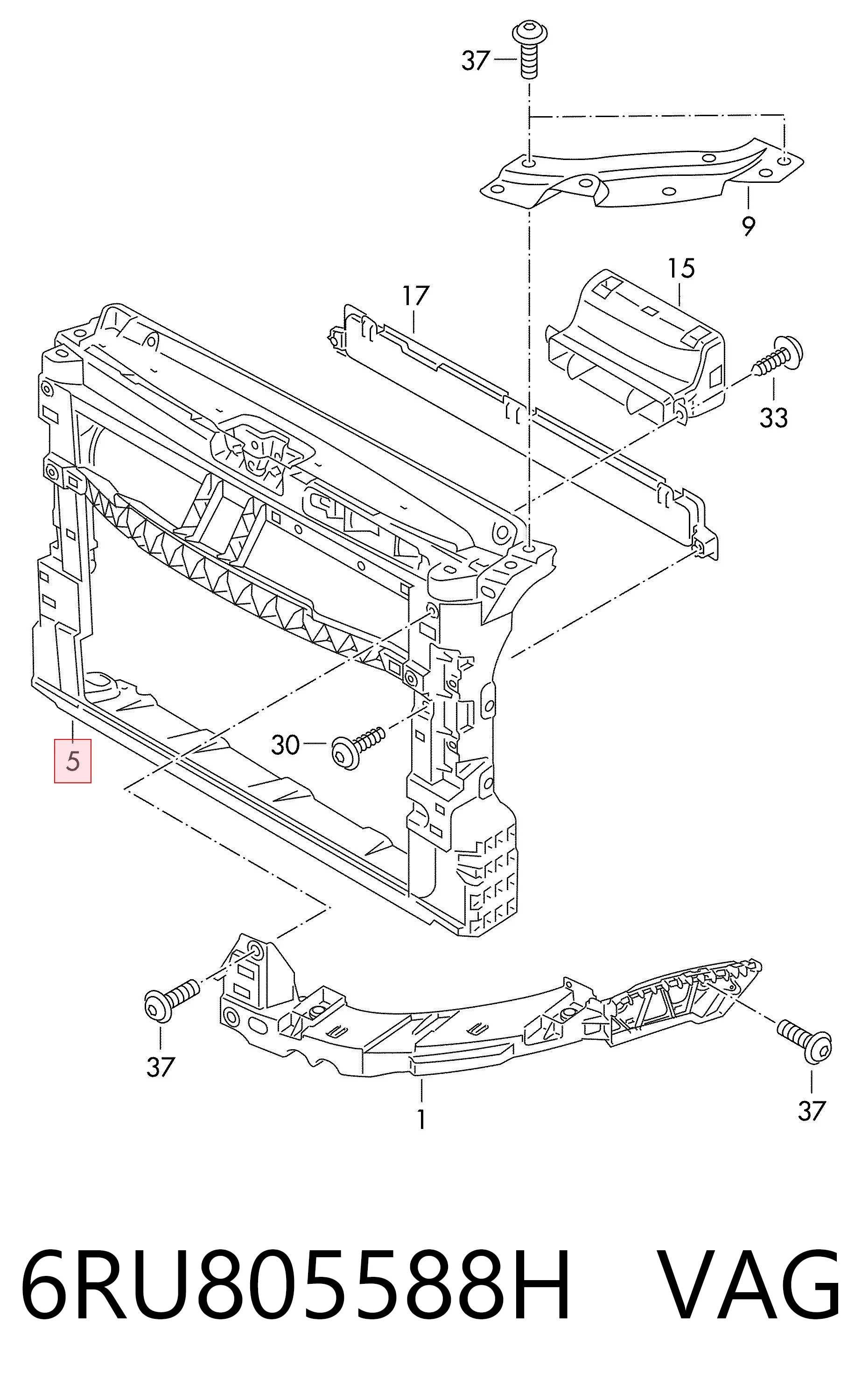 6RU805588H VAG