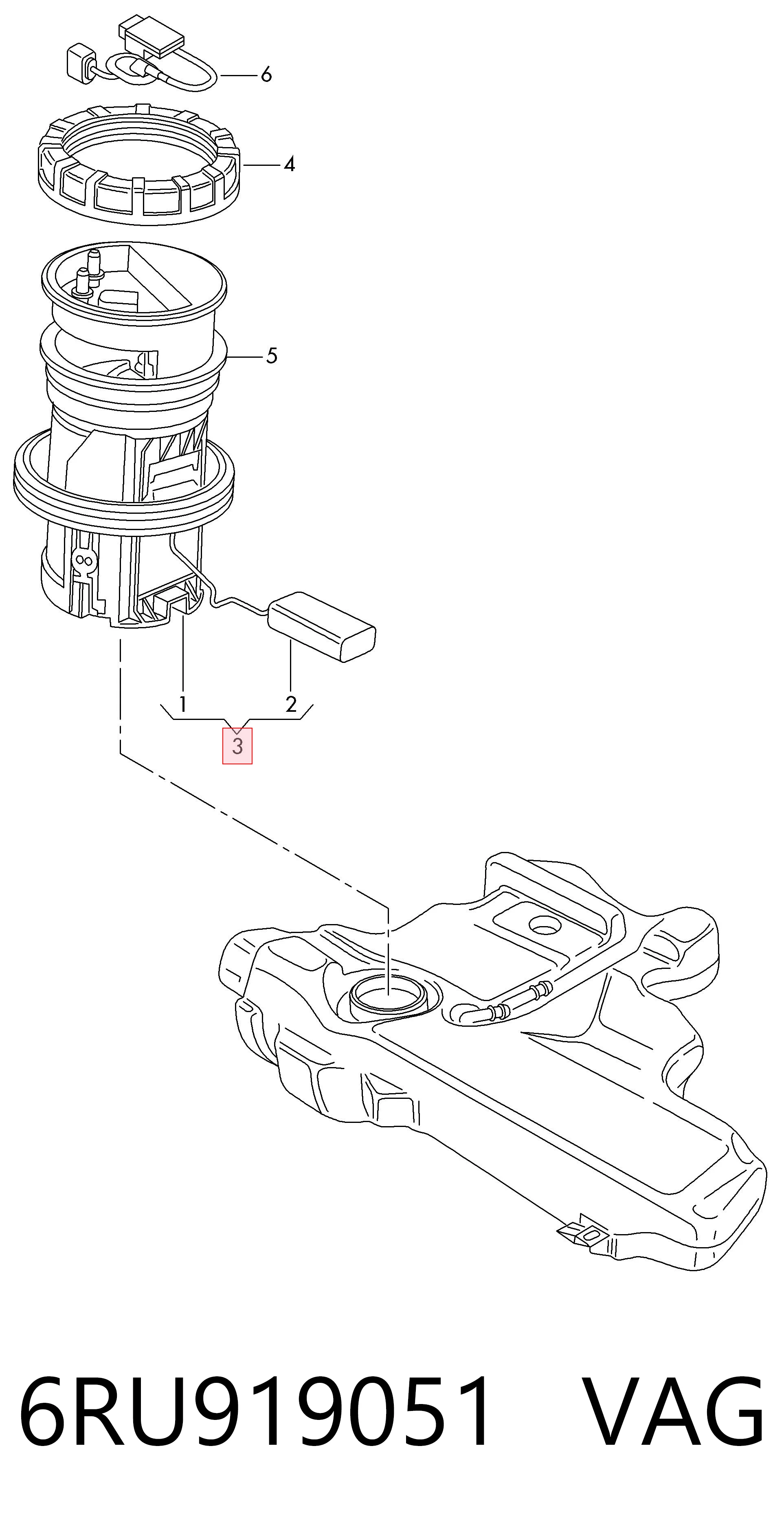6RU919051 VAG