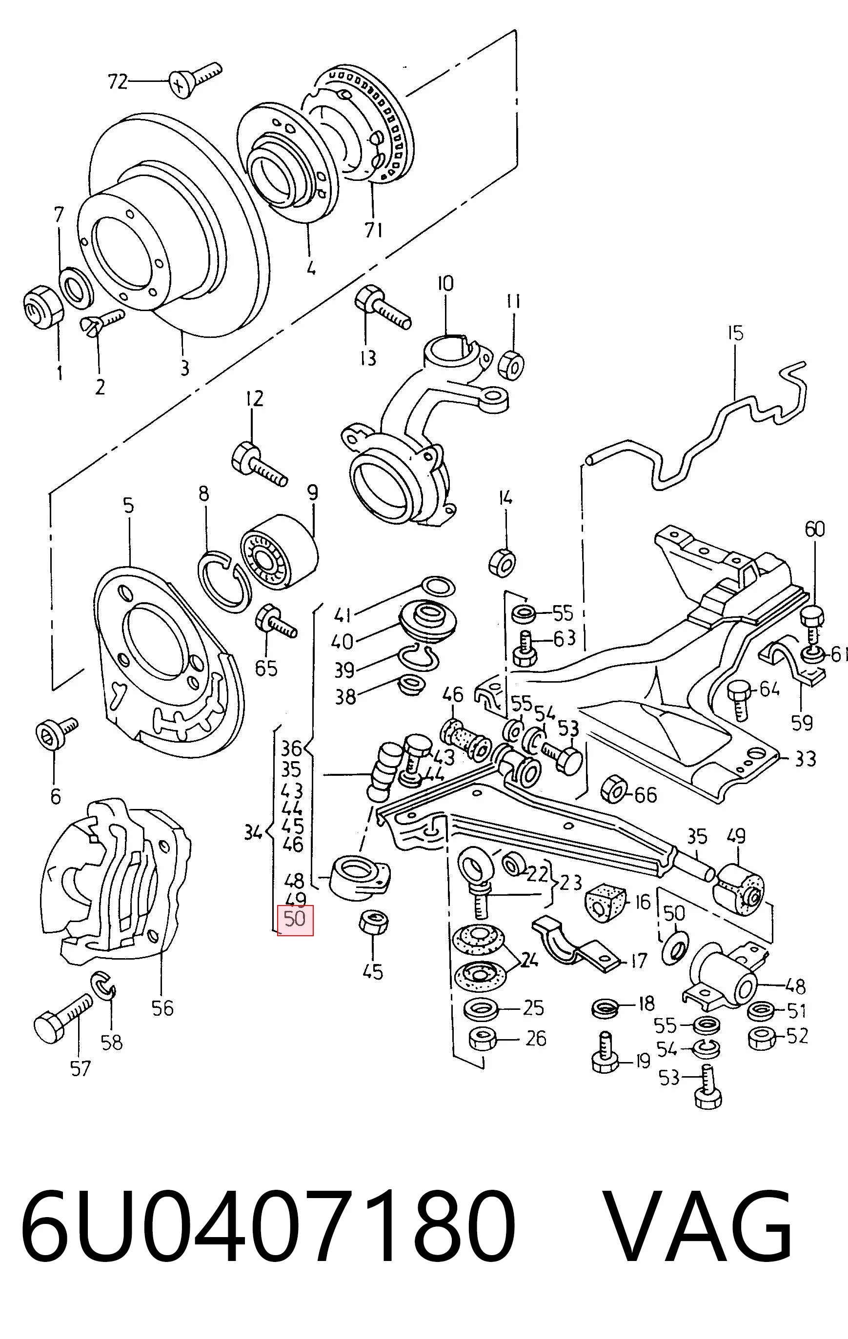 6U0407180 VAG
