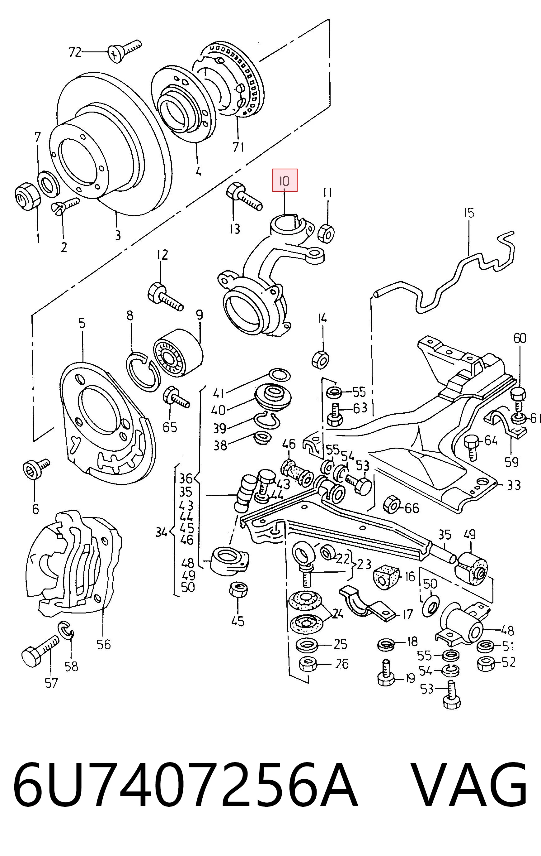 6U7407256A VAG