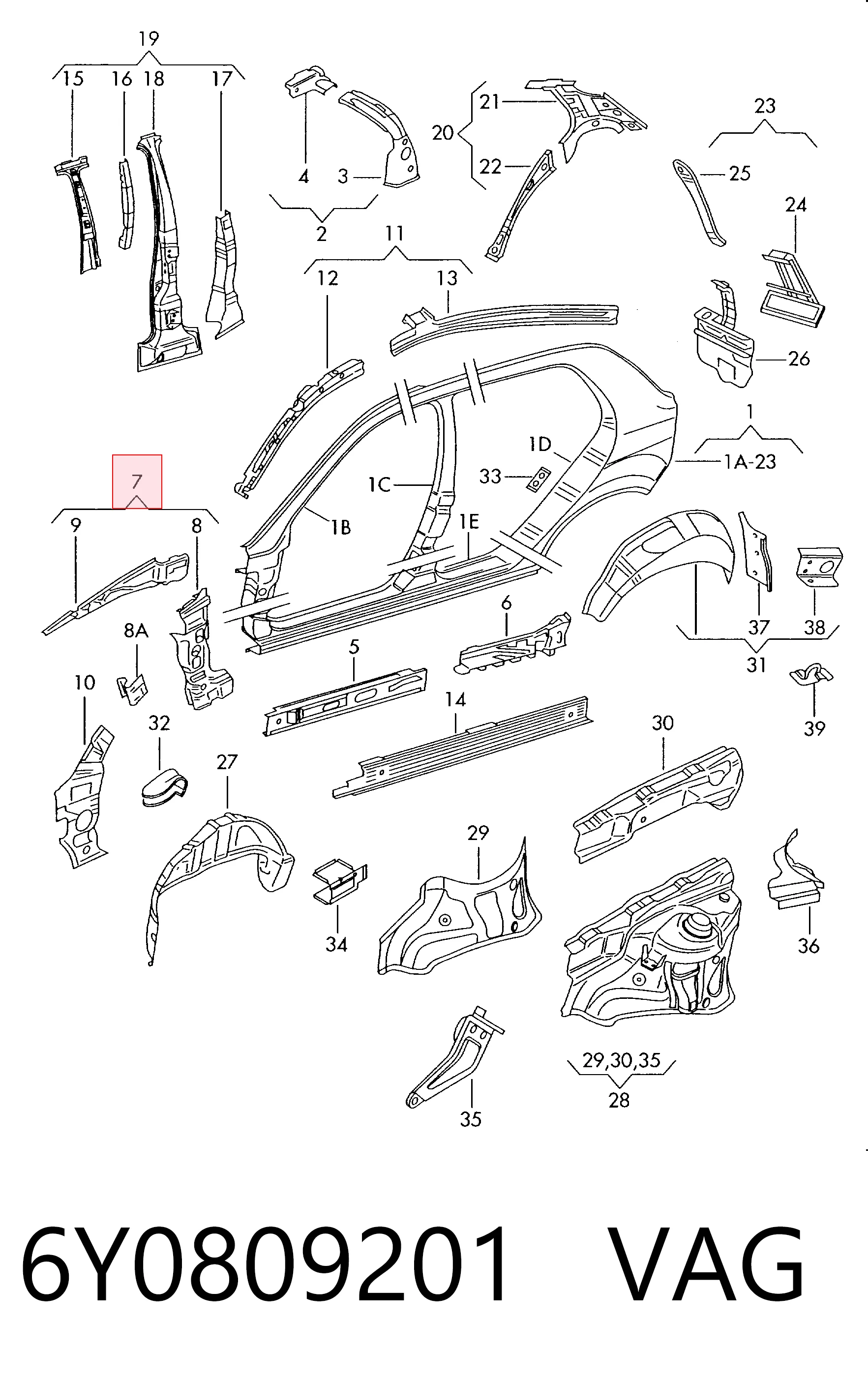 6Y0809201 VAG