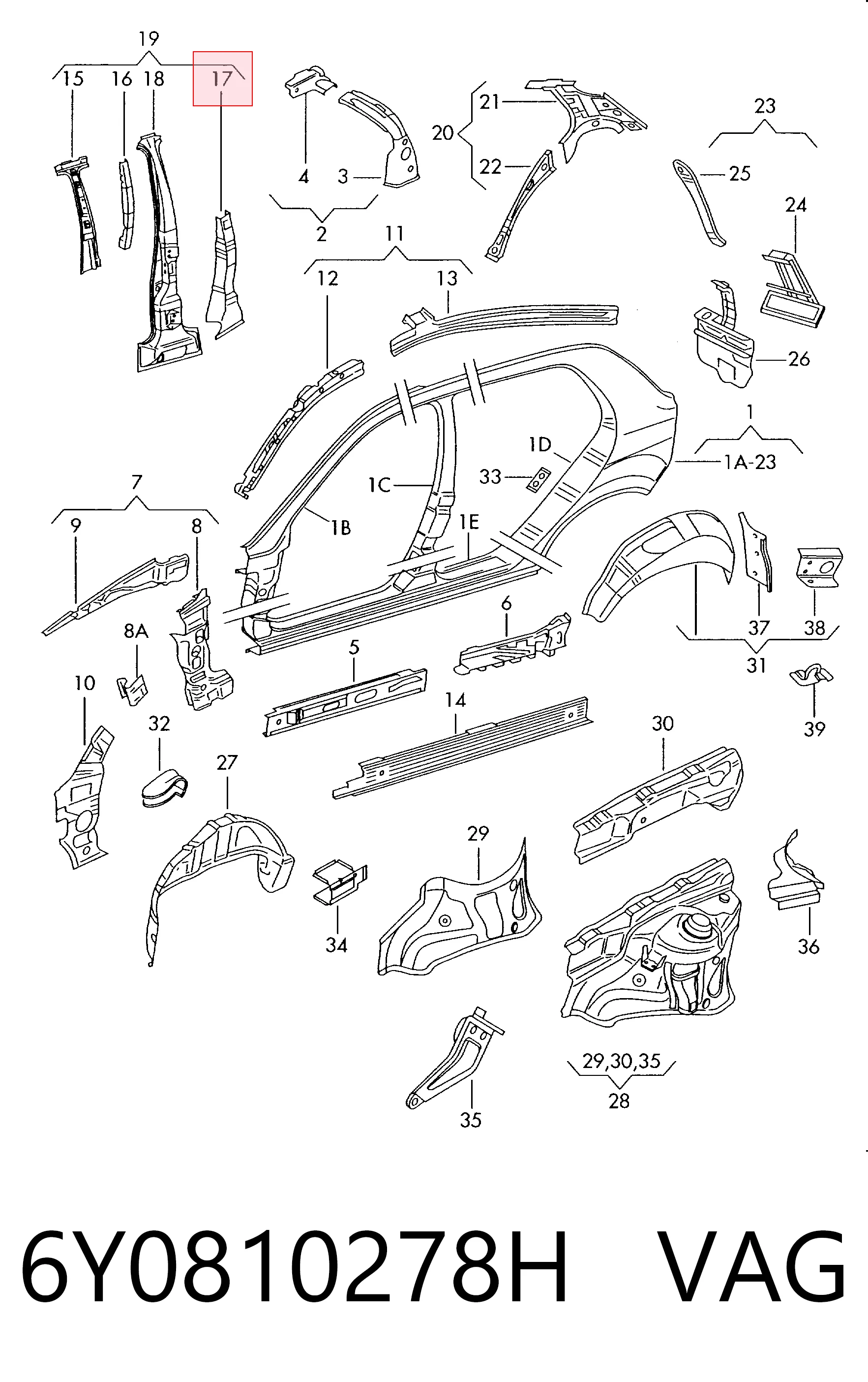 6Y0810278H VAG