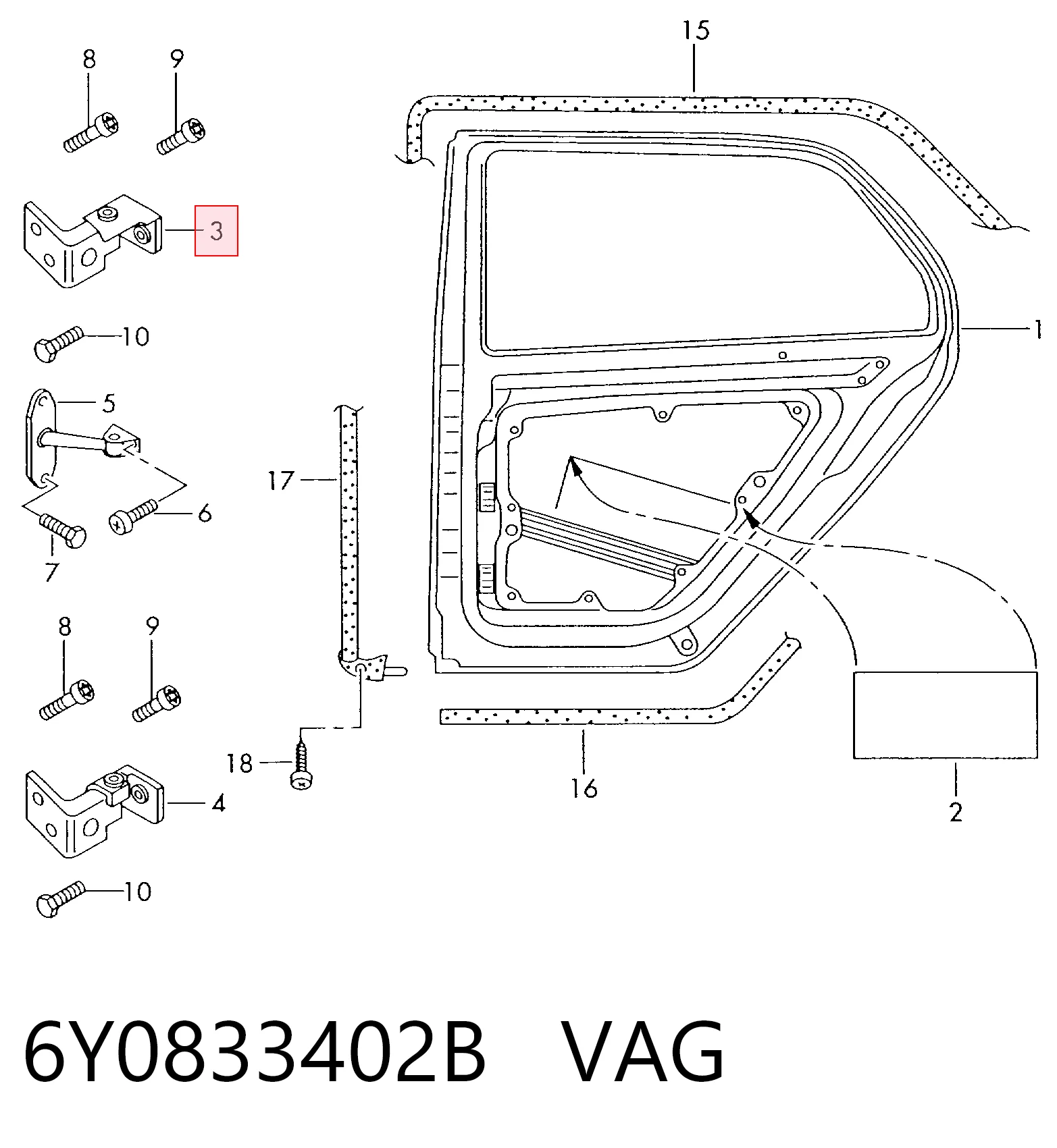 6Y0833402B VAG