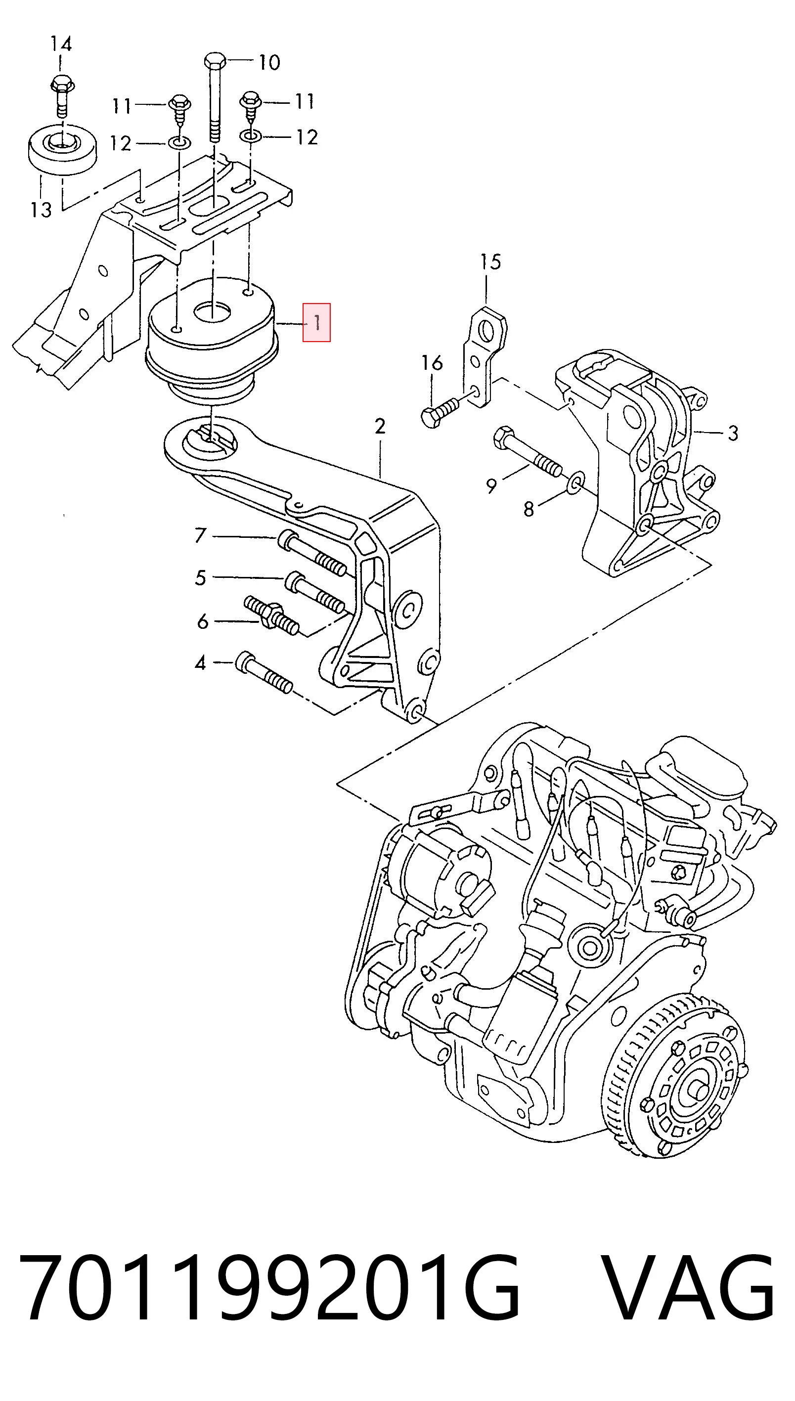 701199201G VAG