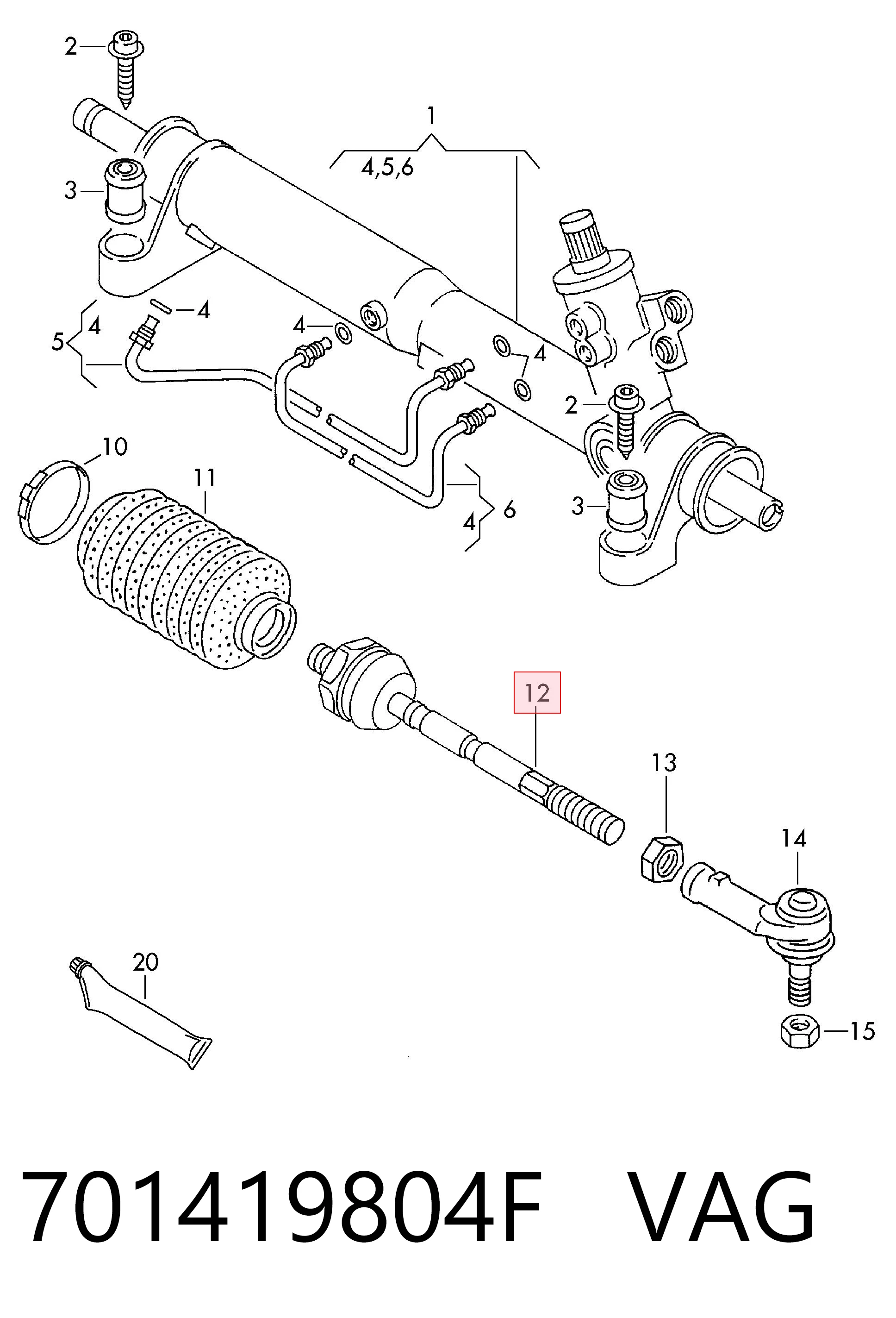701419804F VAG