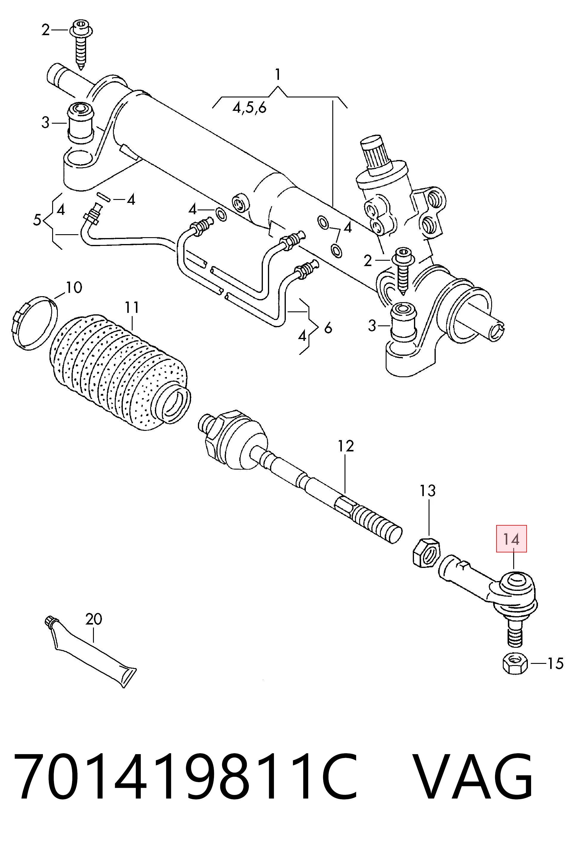701419811C VAG