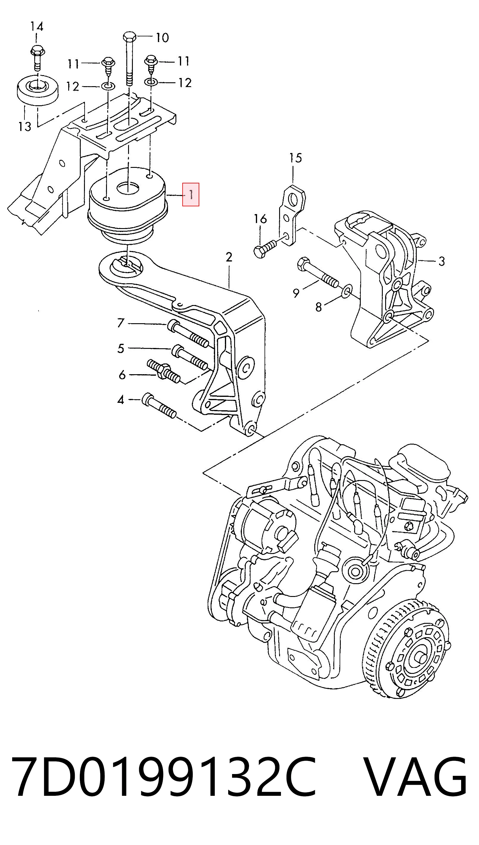 7D0199132C VAG