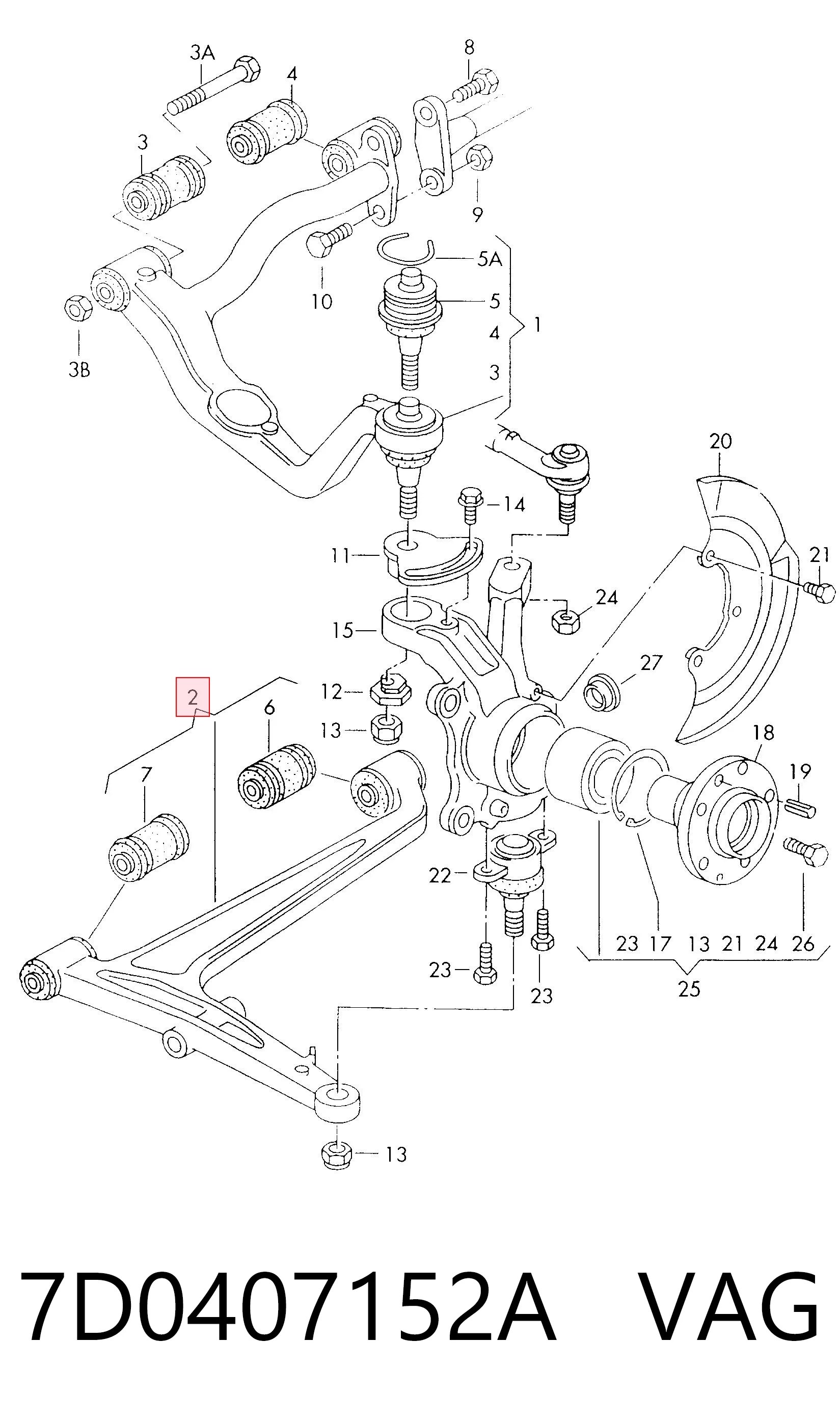 7D0407152A VAG