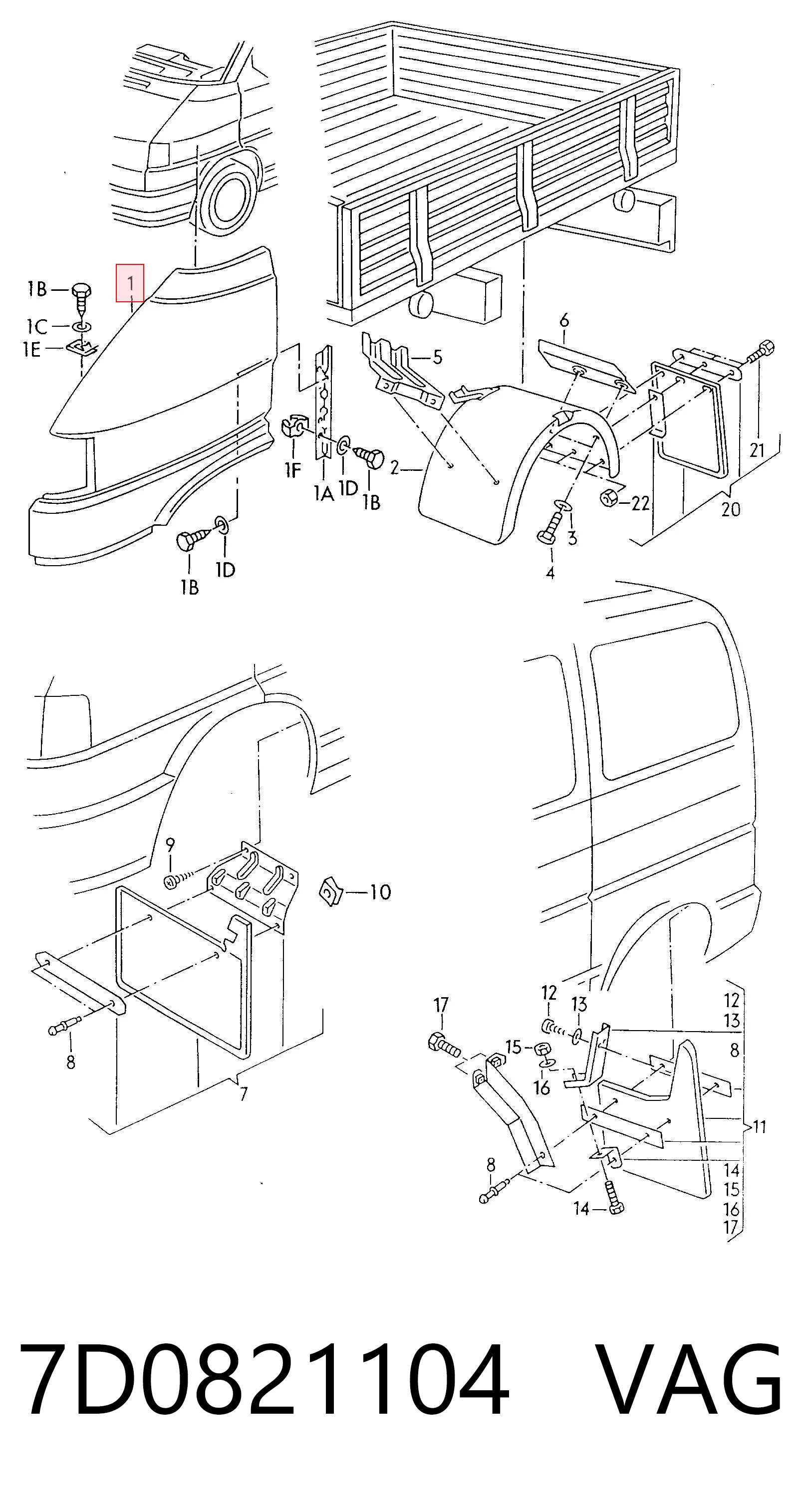 7D0821104 VAG