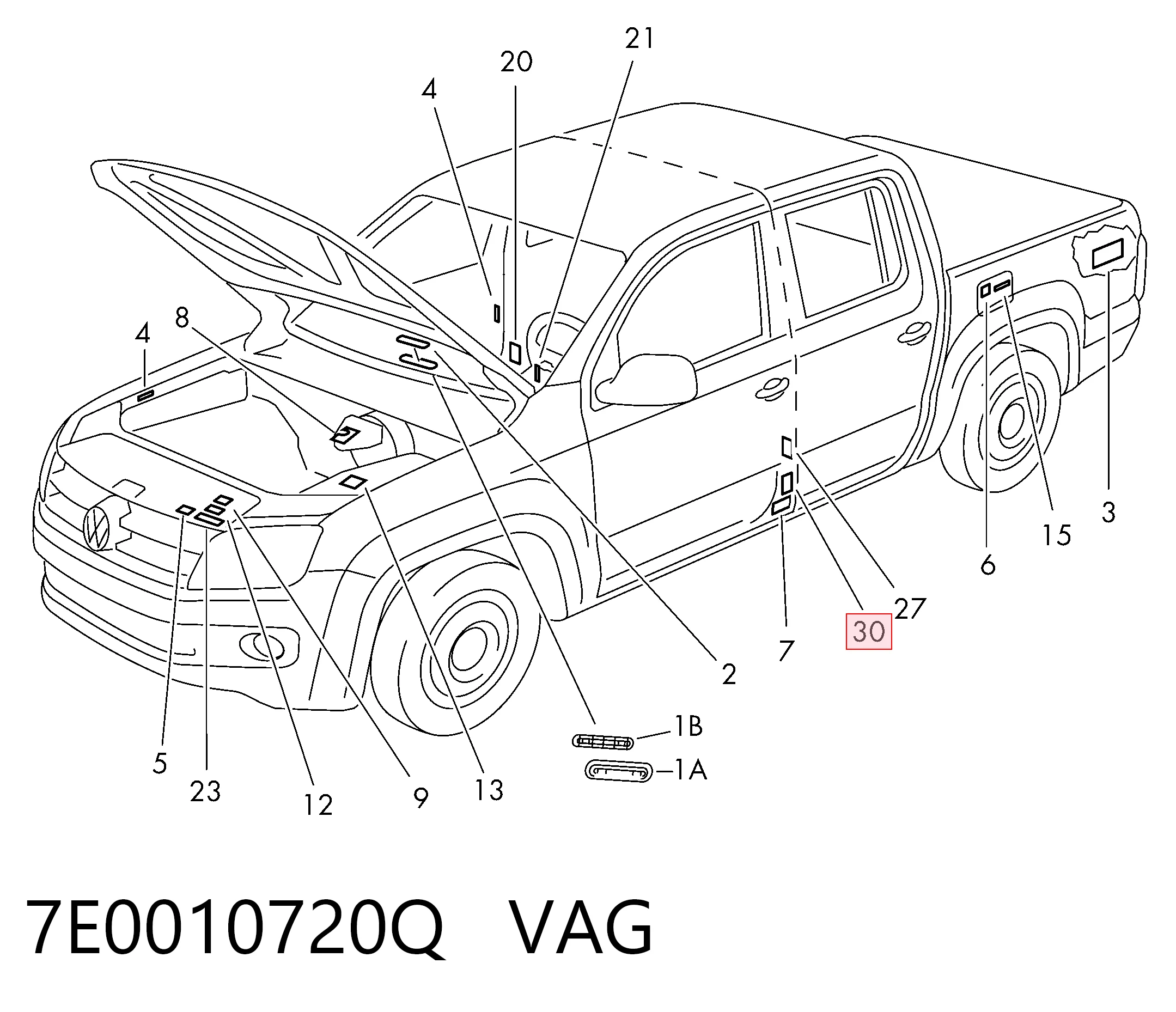  VAG 7E0010720Q preço, a partir de 12,92 USD