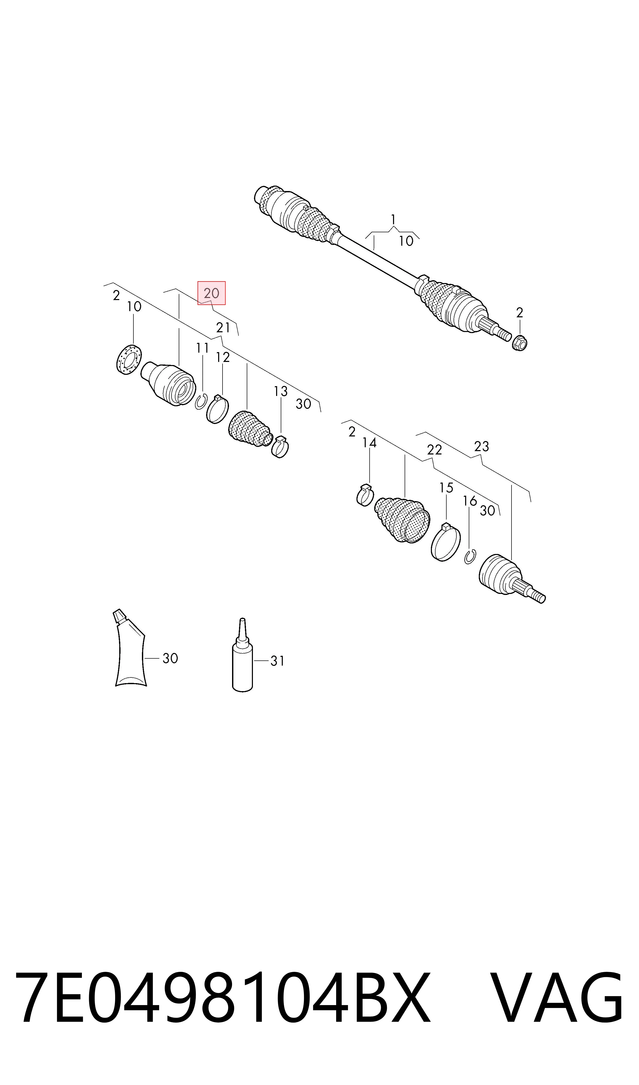 7E0498104BX VAG