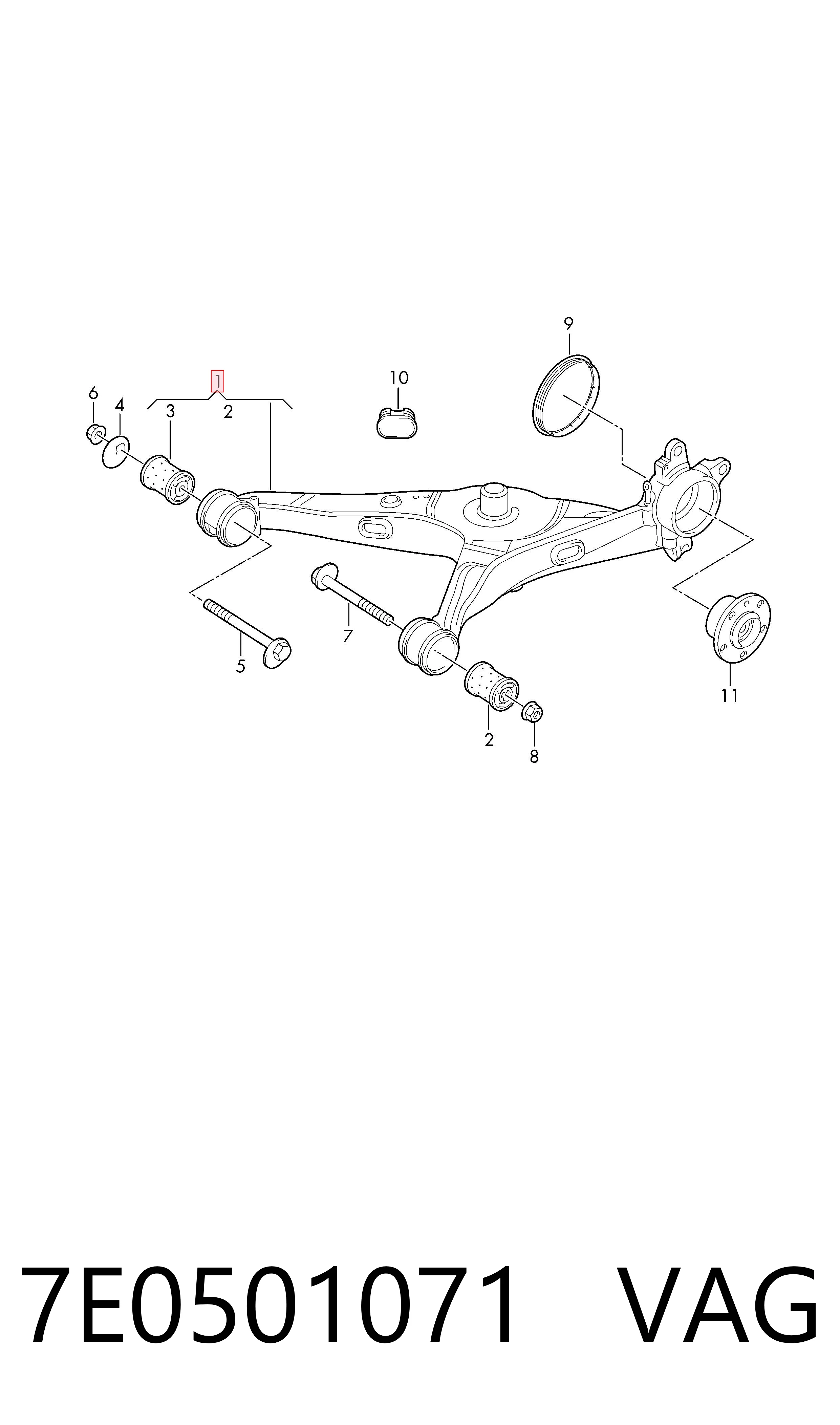 7E0501071 VAG