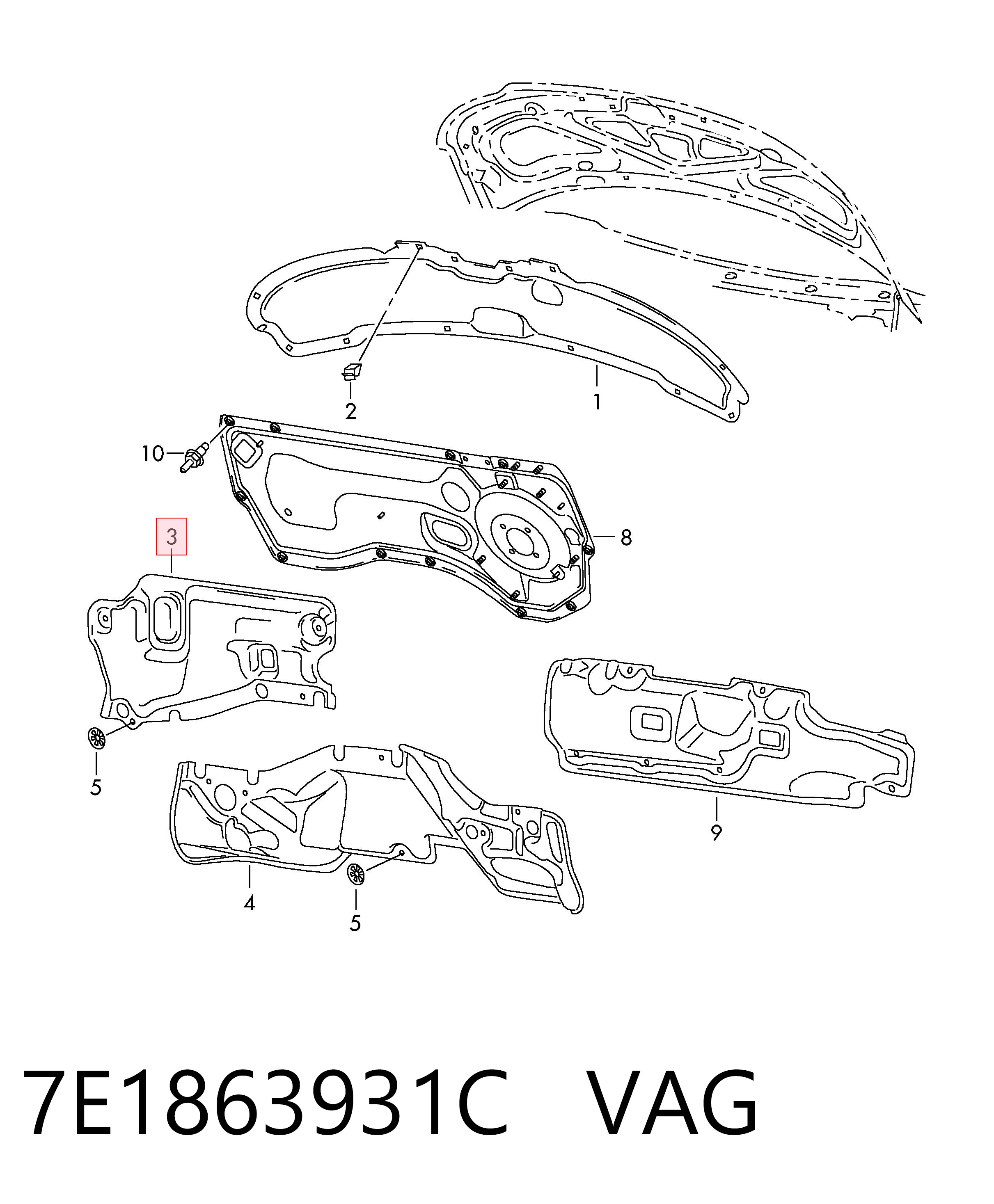 7E1863931C VAG