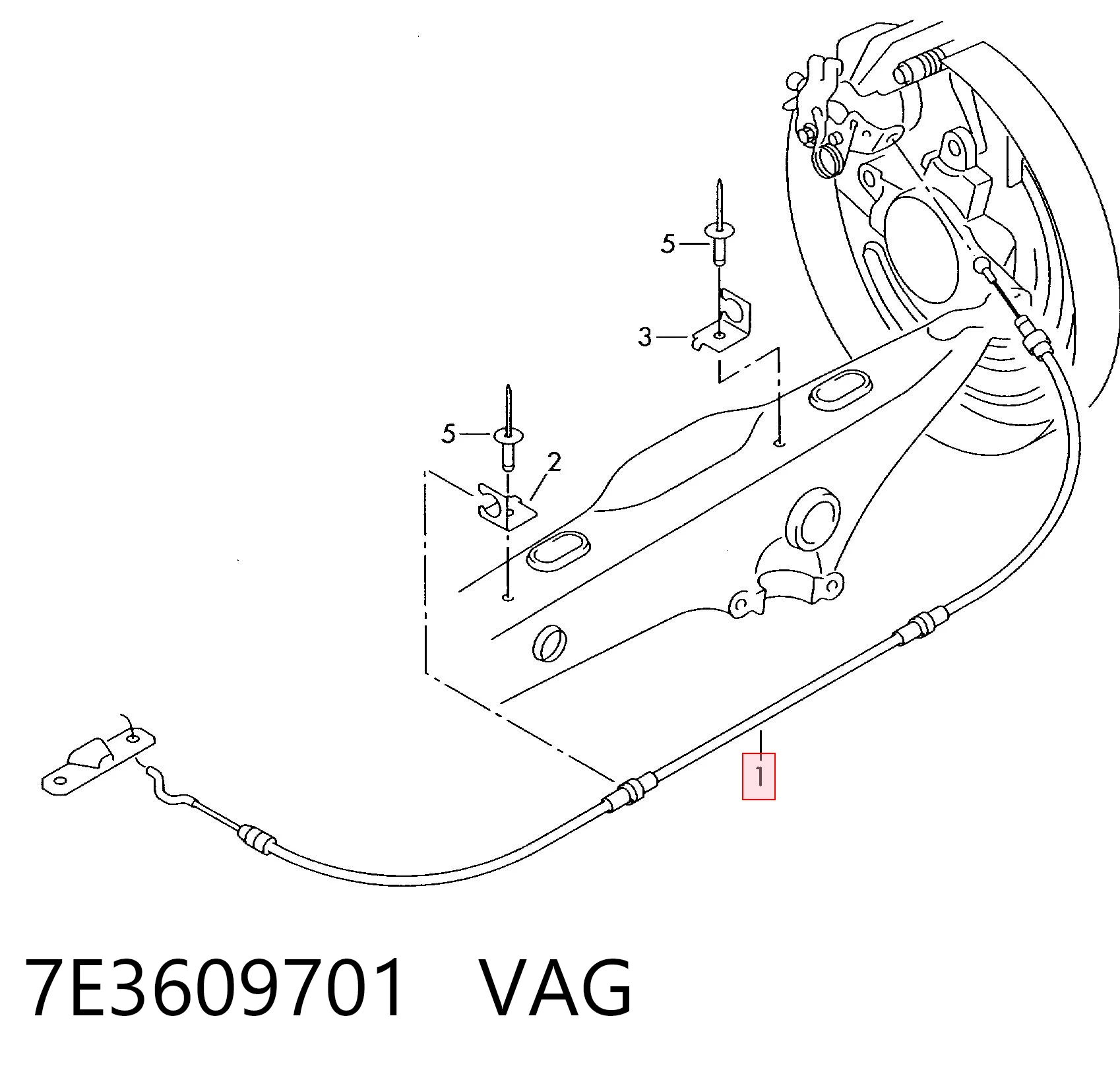 7E3609701 VAG
