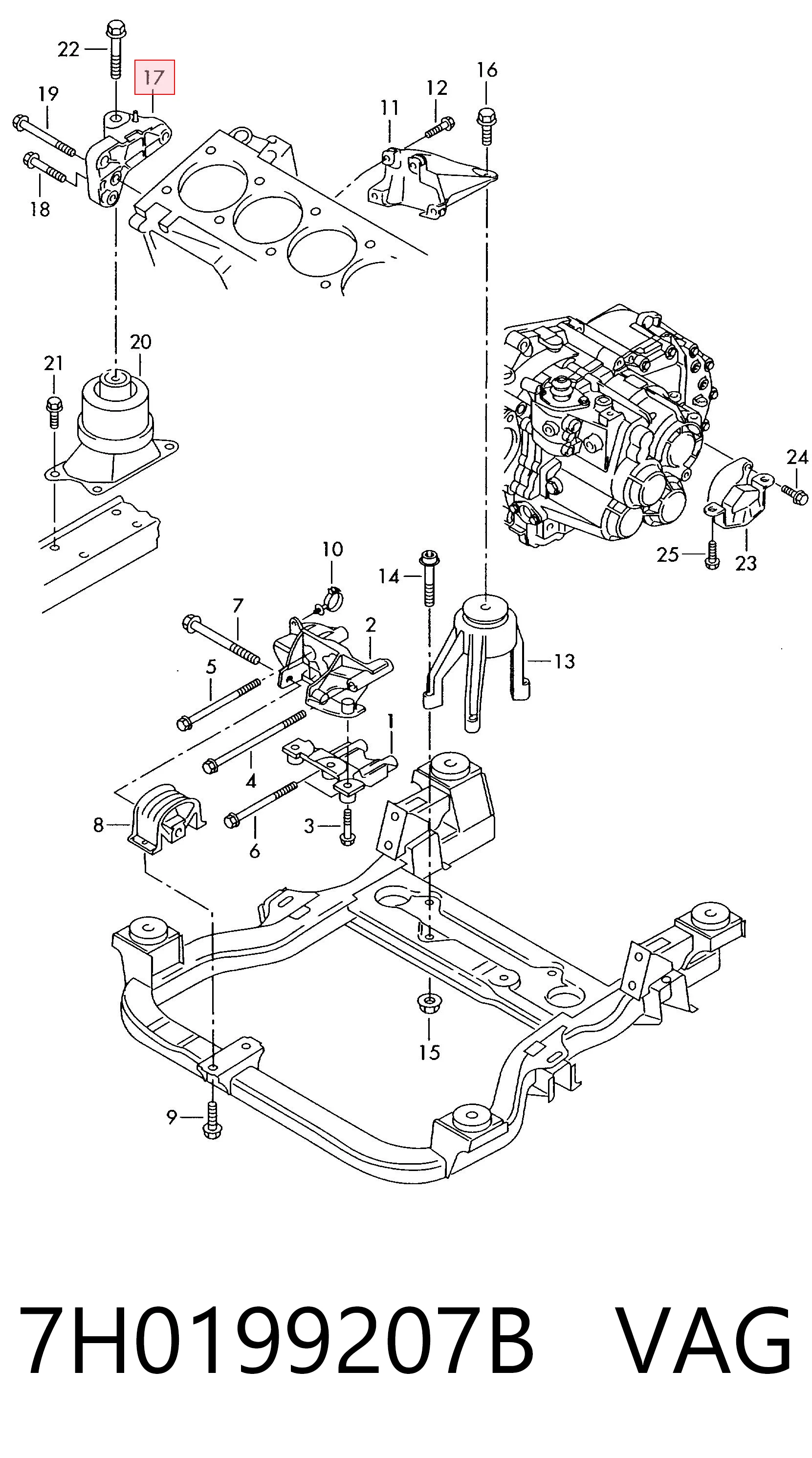 7H0199207B VAG