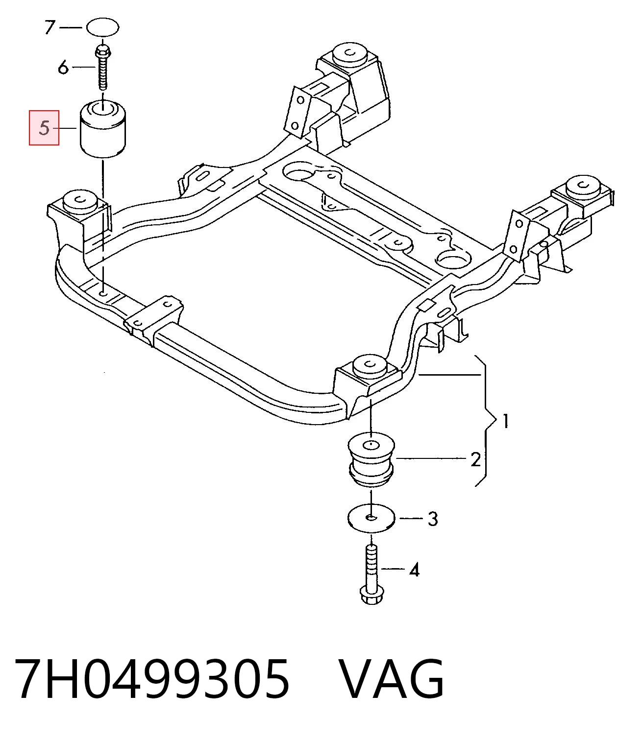 7H0499305 VAG