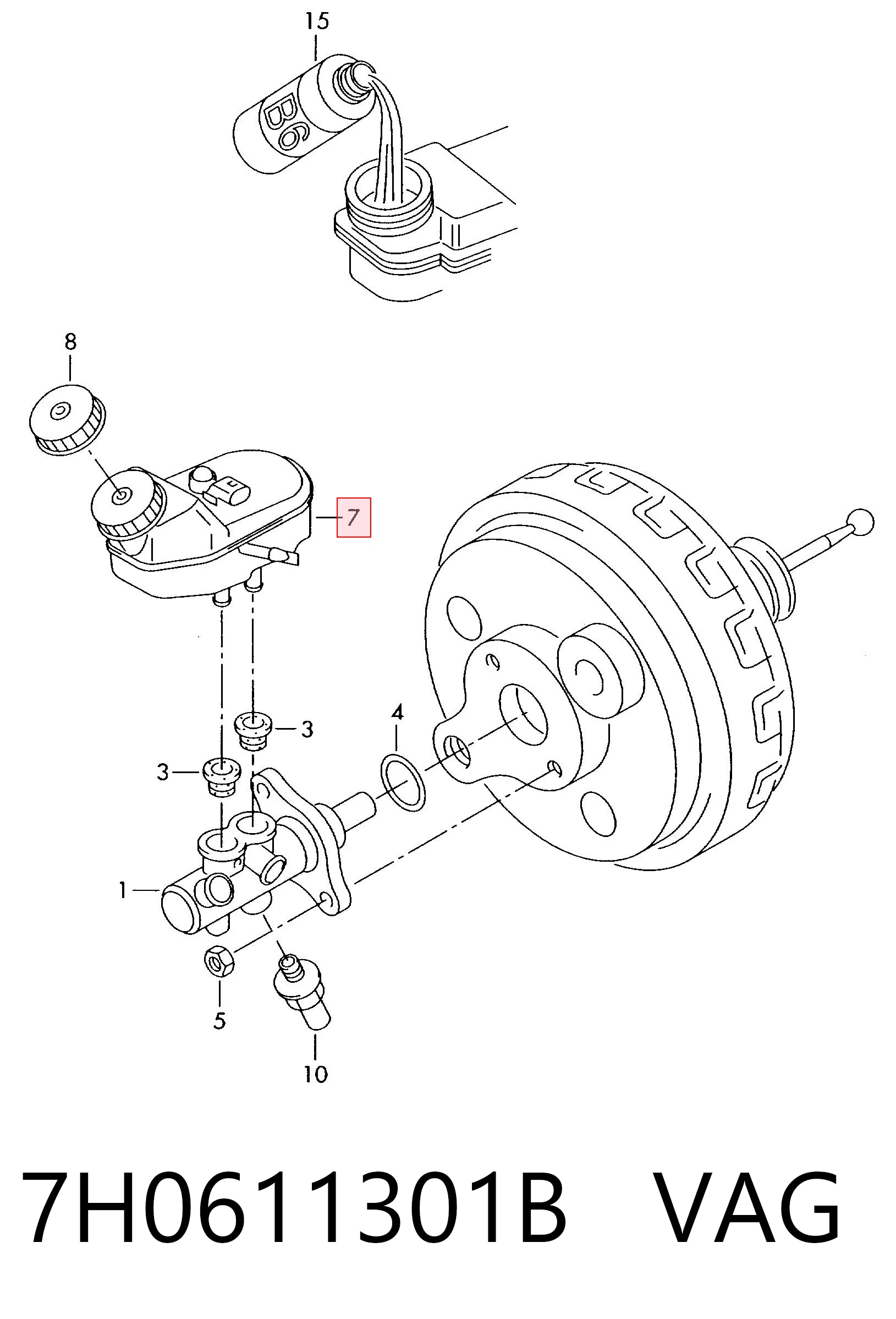 7H0611301B VAG