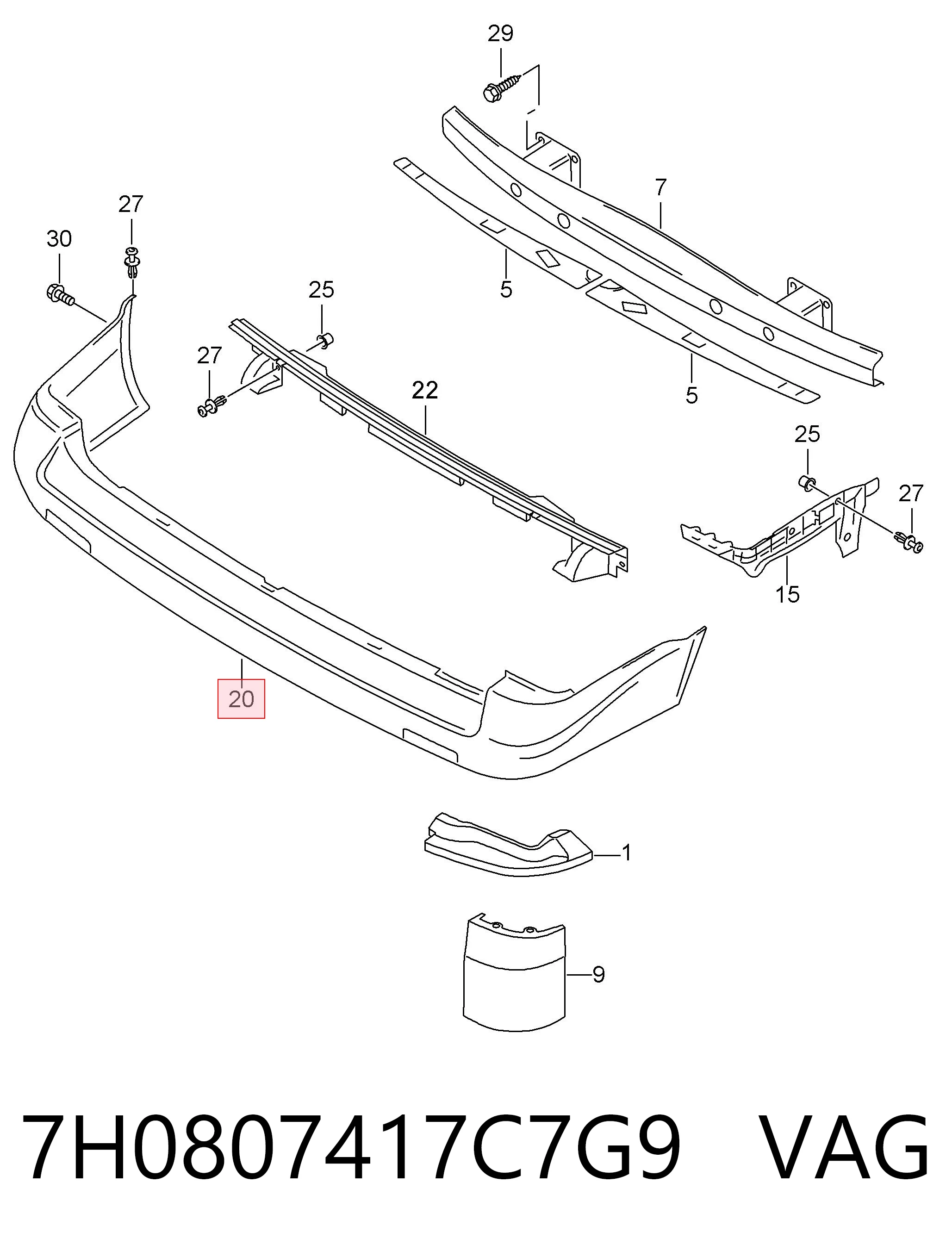 Comprar  Transporter  7HB, 7HJ, 7EB, 7EJ