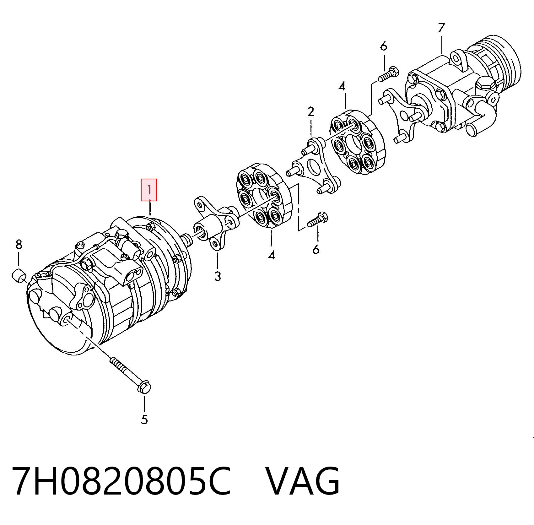 7H0820805C VAG