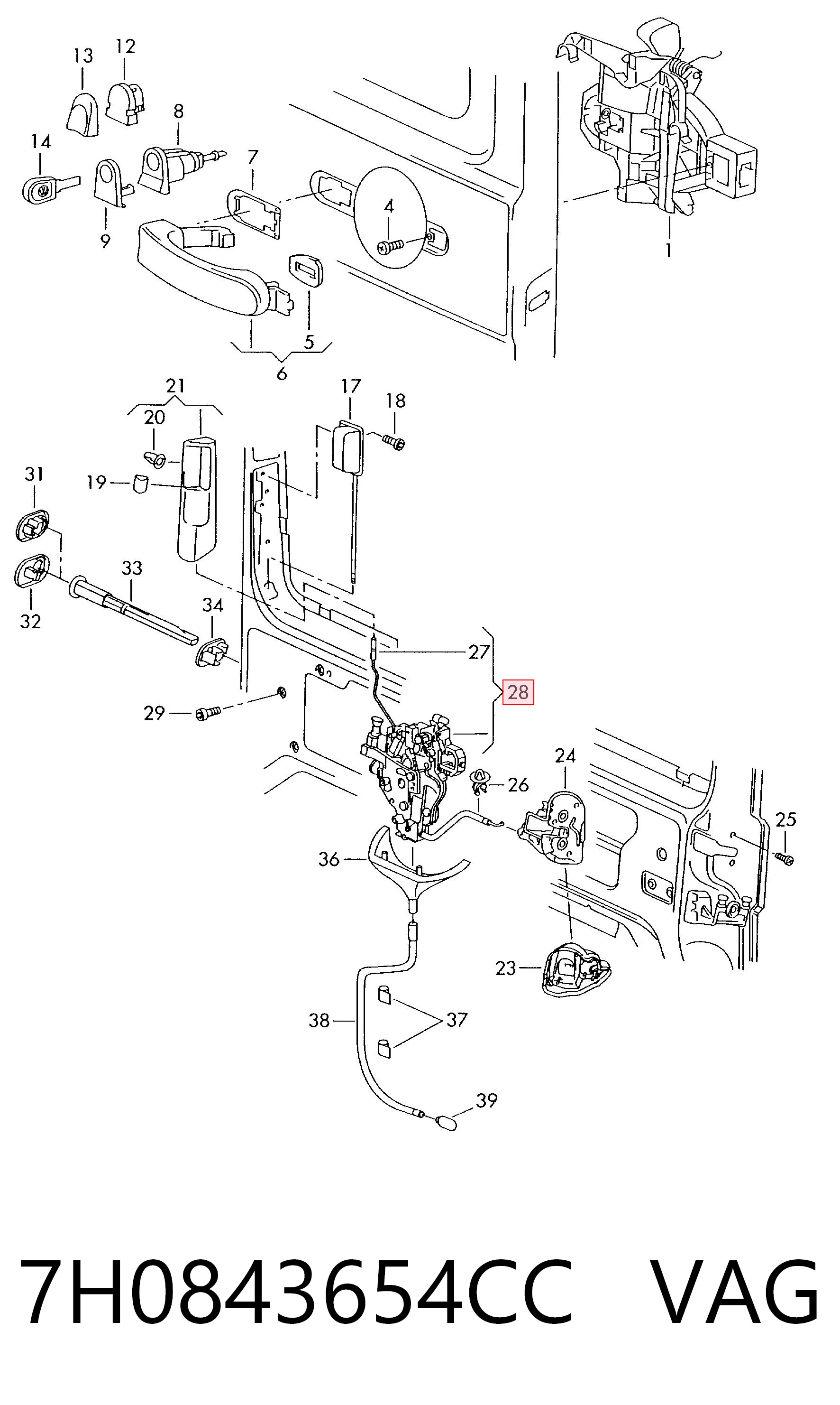 7H0843654CC VAG