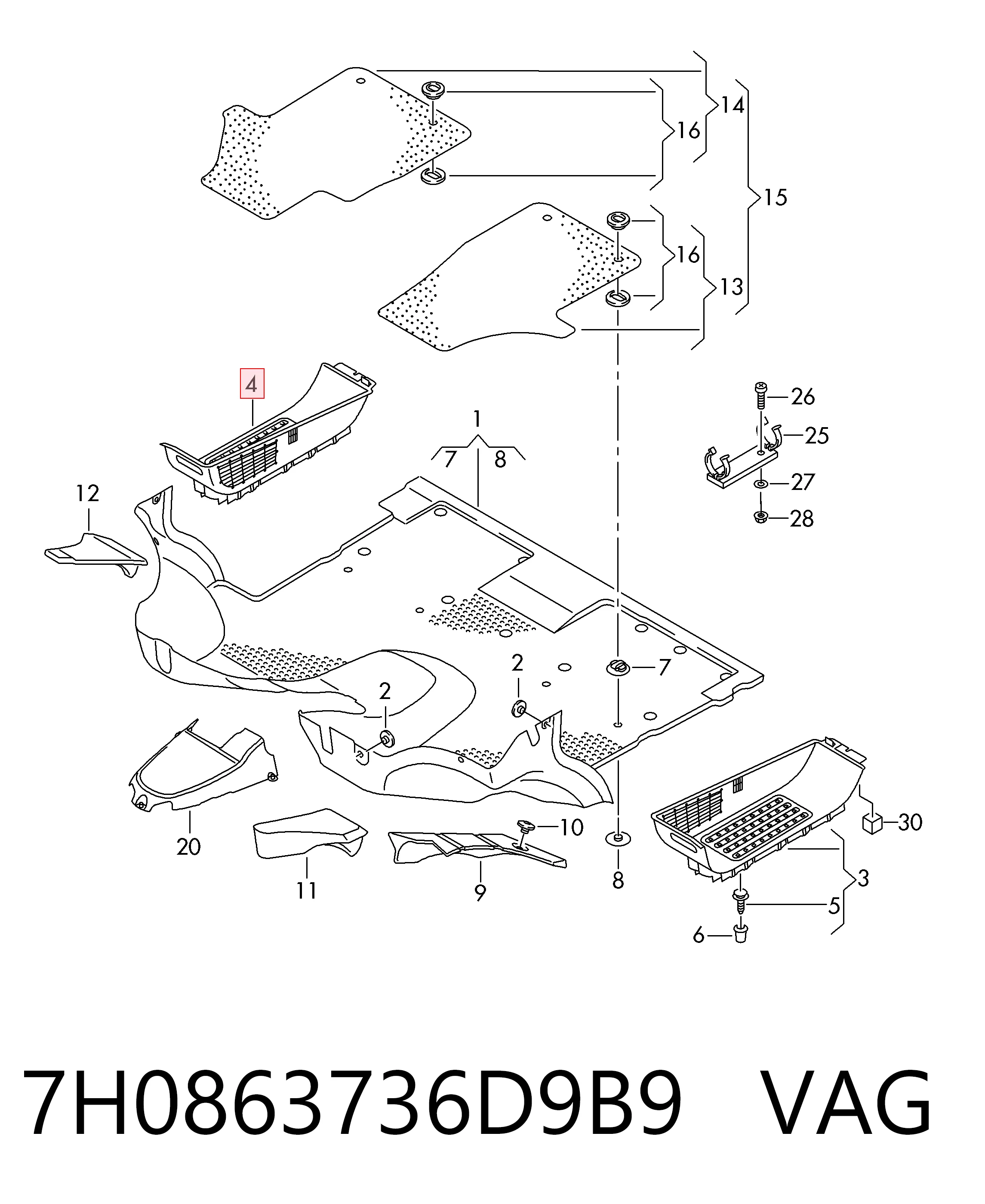 7H0863736D9B9 VAG