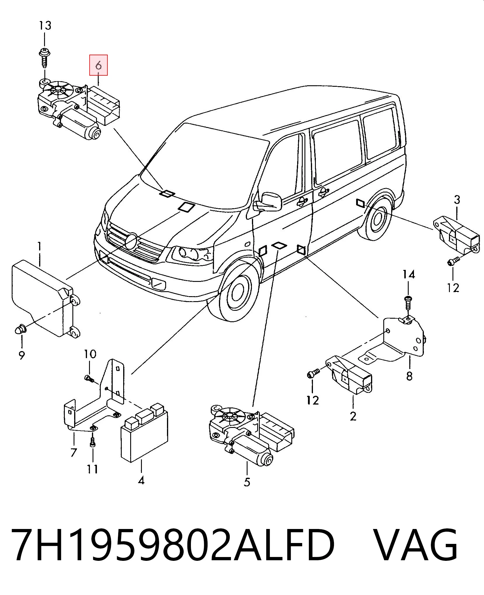 7H1959802ALFD VAG