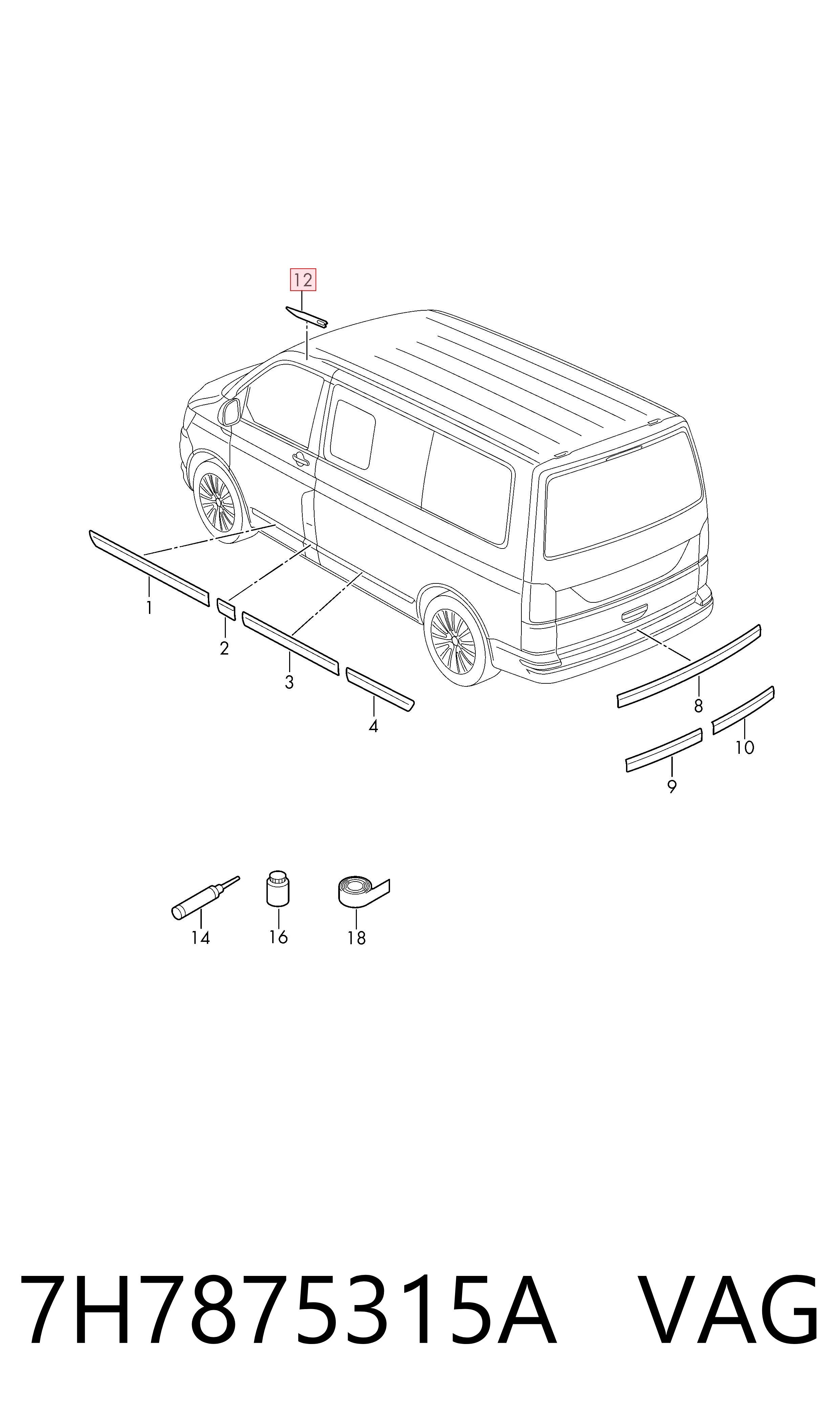  VAG 7H7875315A preço, a partir de 26,97 USD