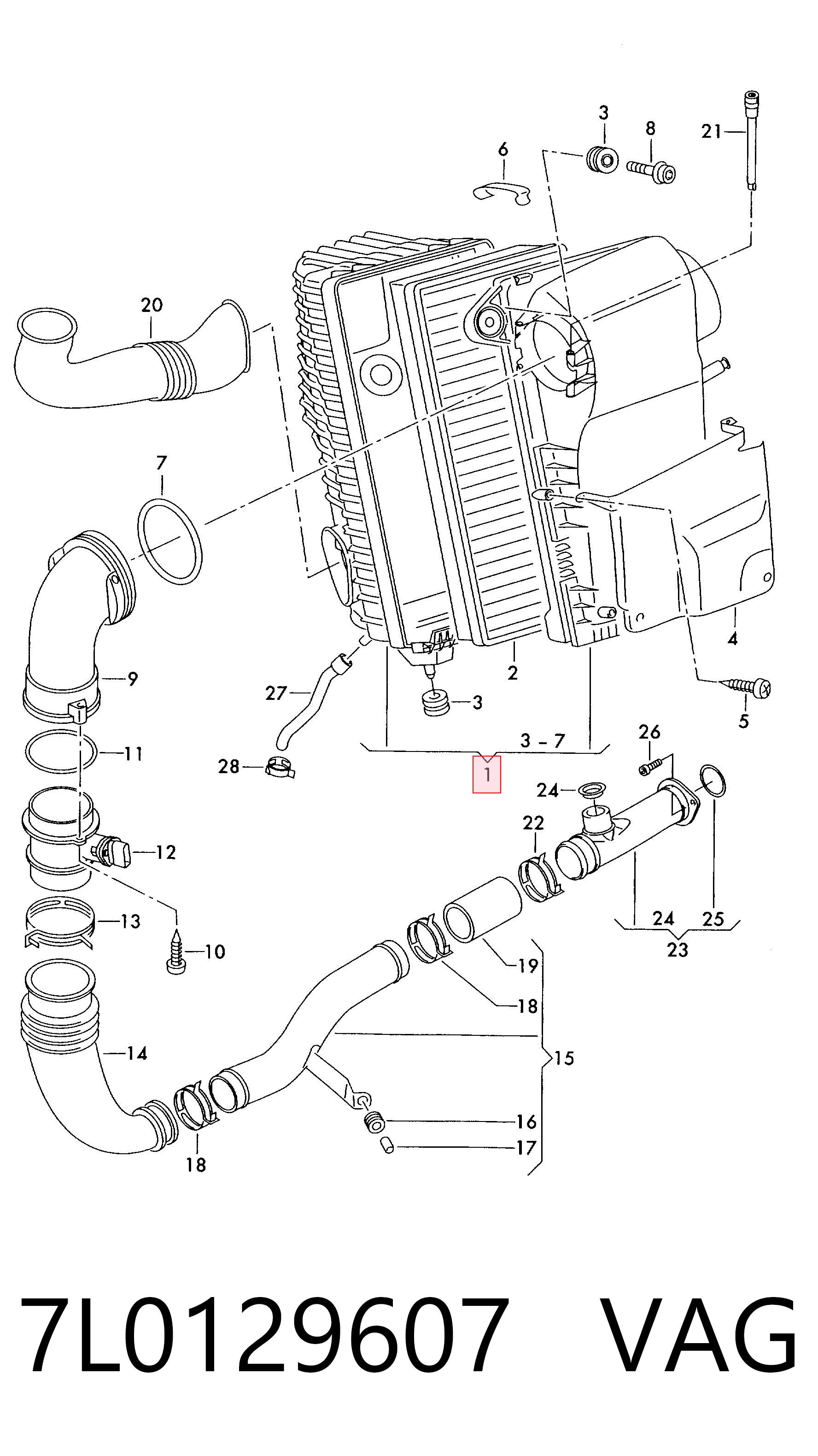 7L0129607 VAG
