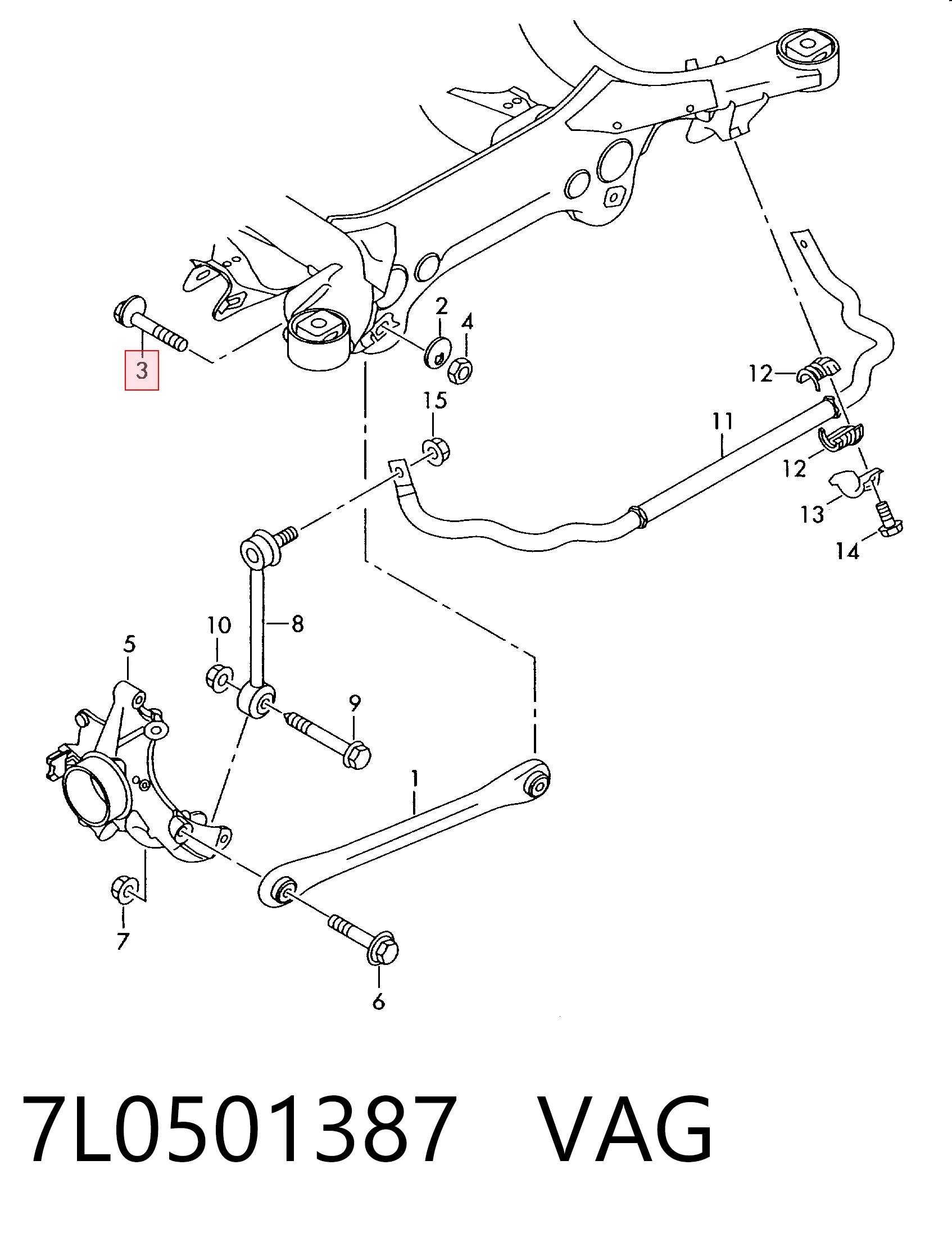 7L0501387 VAG