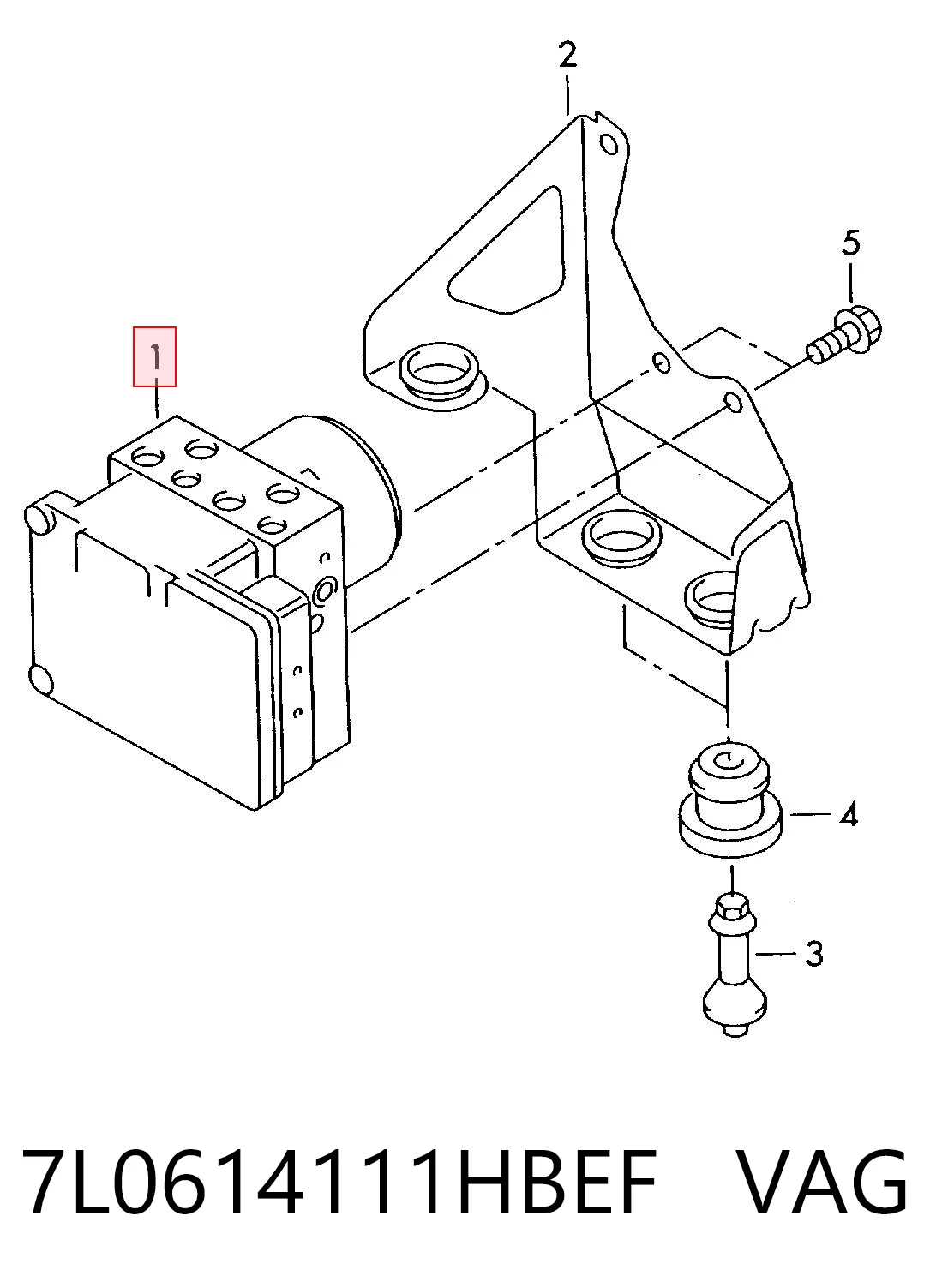 7L0614111HBEF VAG