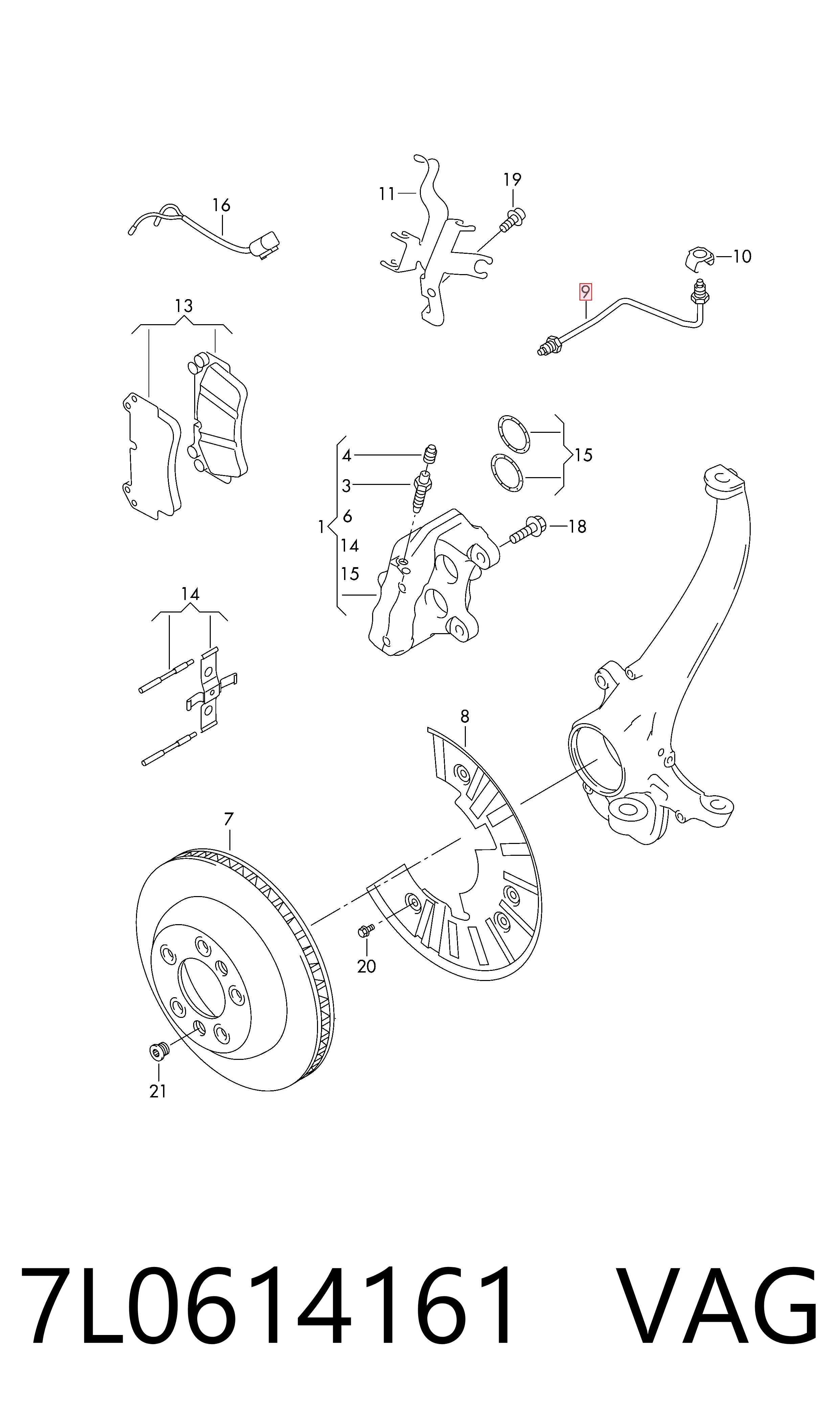 7L0614161 VAG