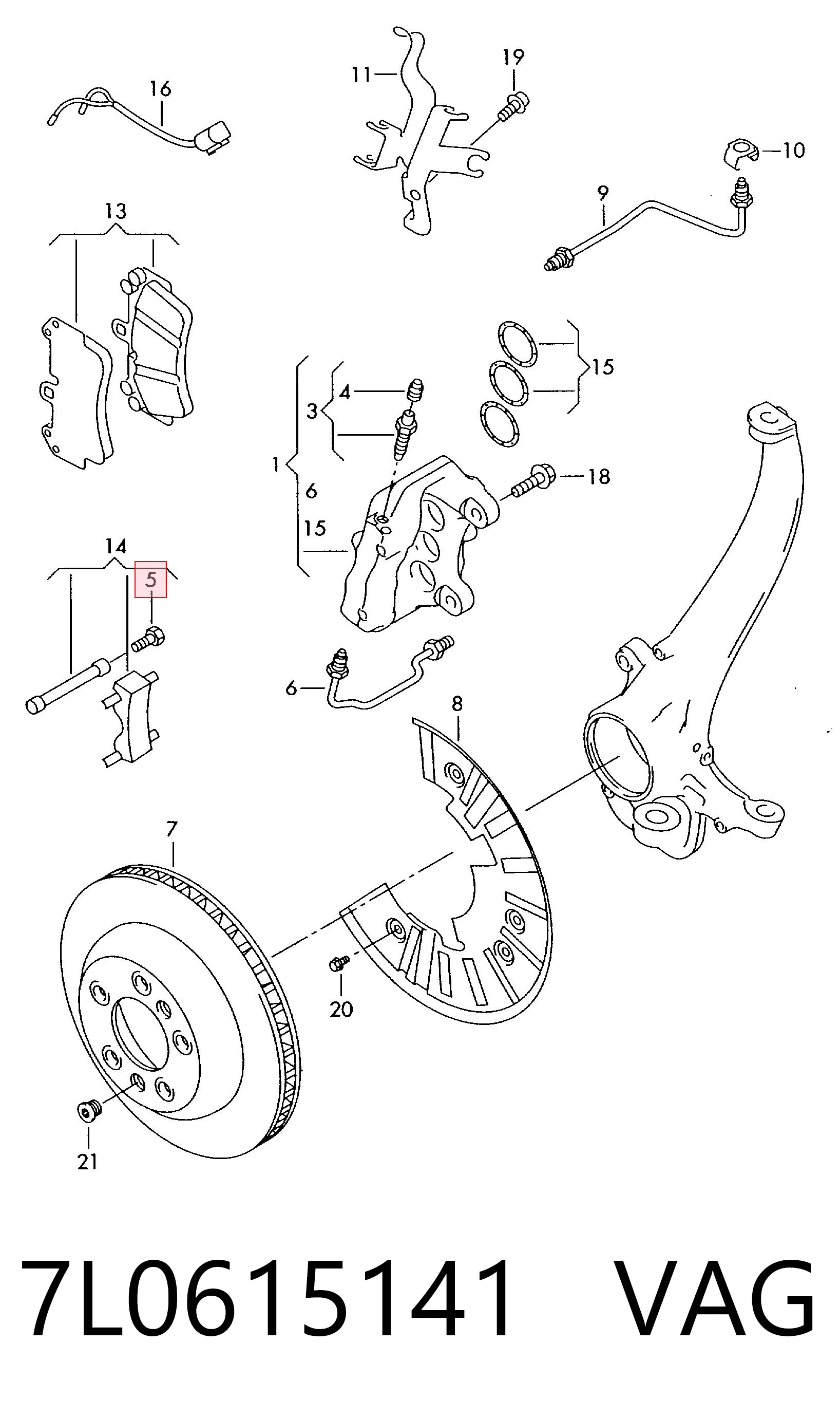 7L0615141 VAG 