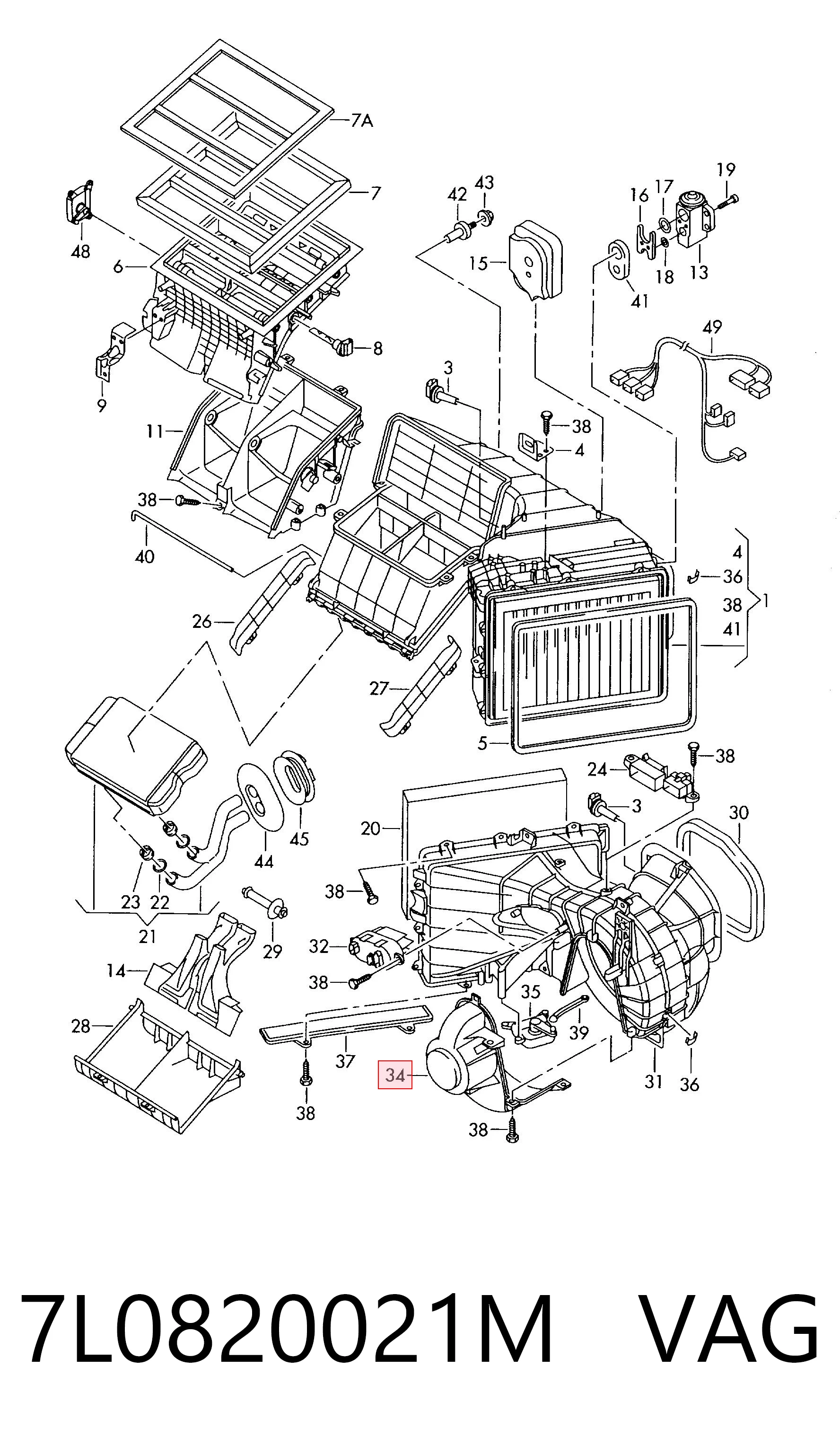 7L0820021M VAG