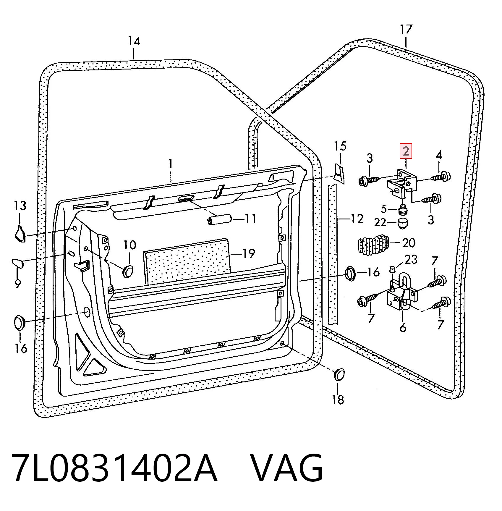 7L0831402A VAG