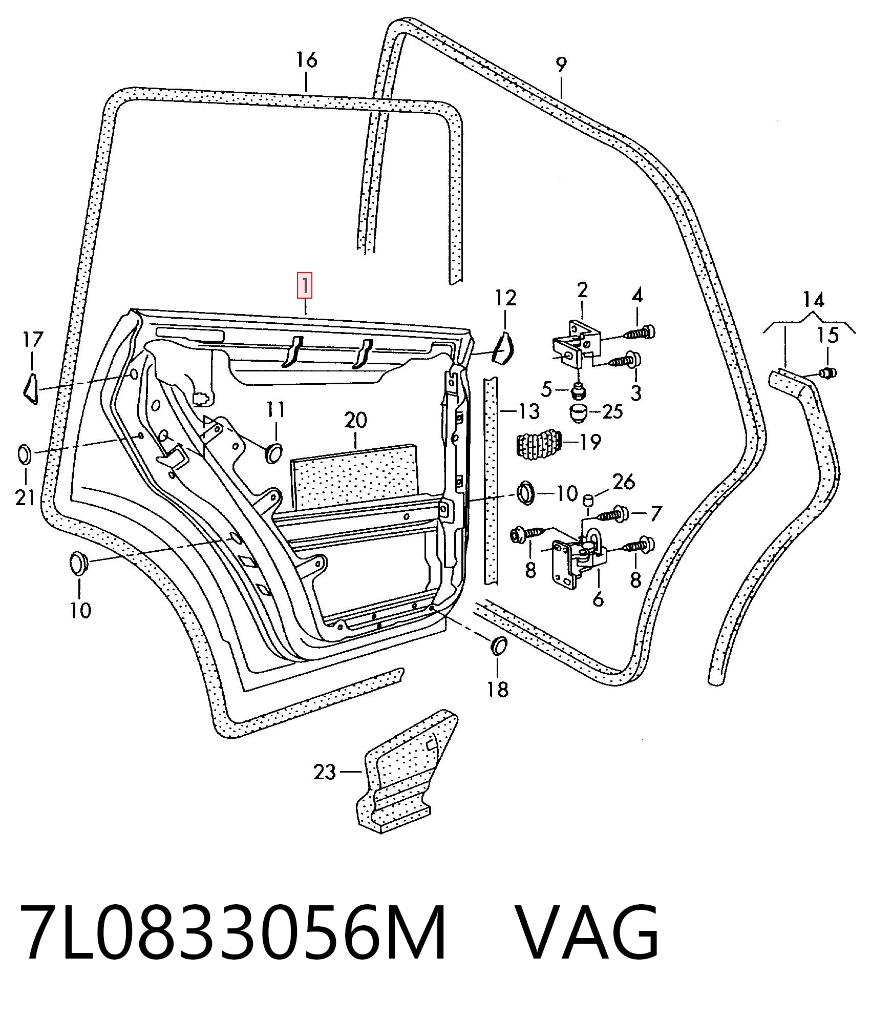 7L0833056M VAG