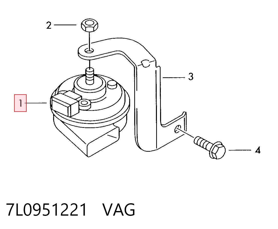 7L0951221 VAG