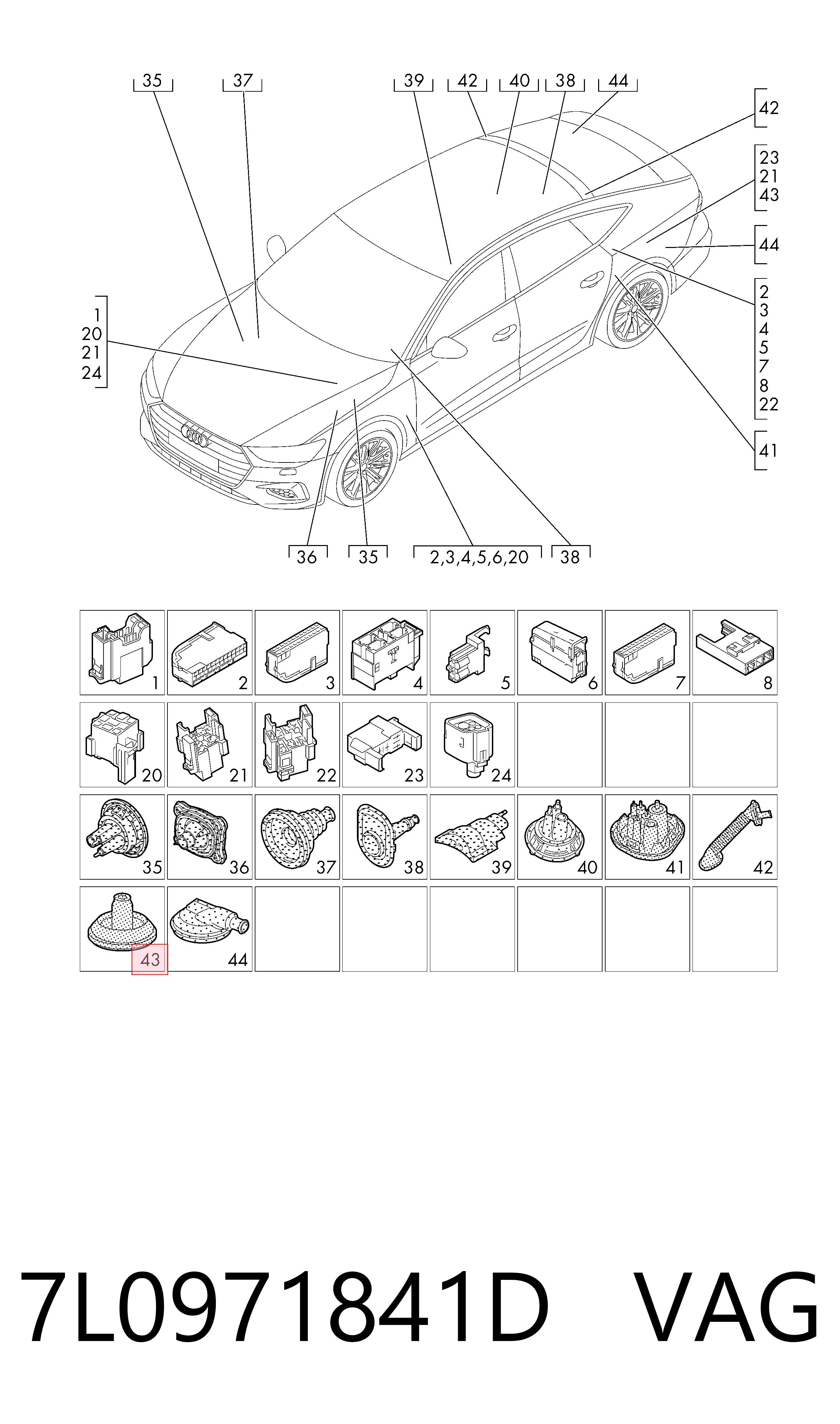 7L0971841D VAG