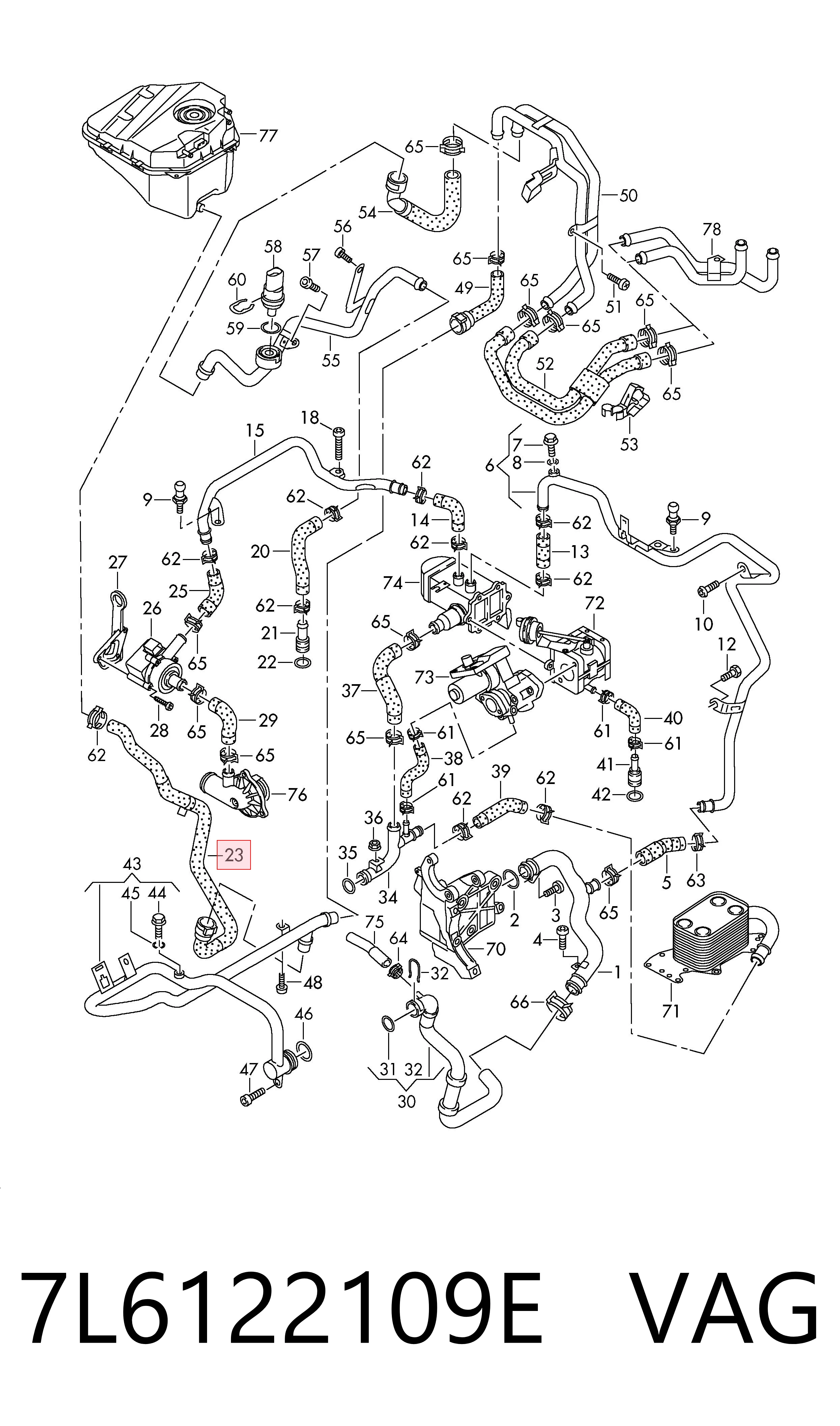 7L6122109E VAG