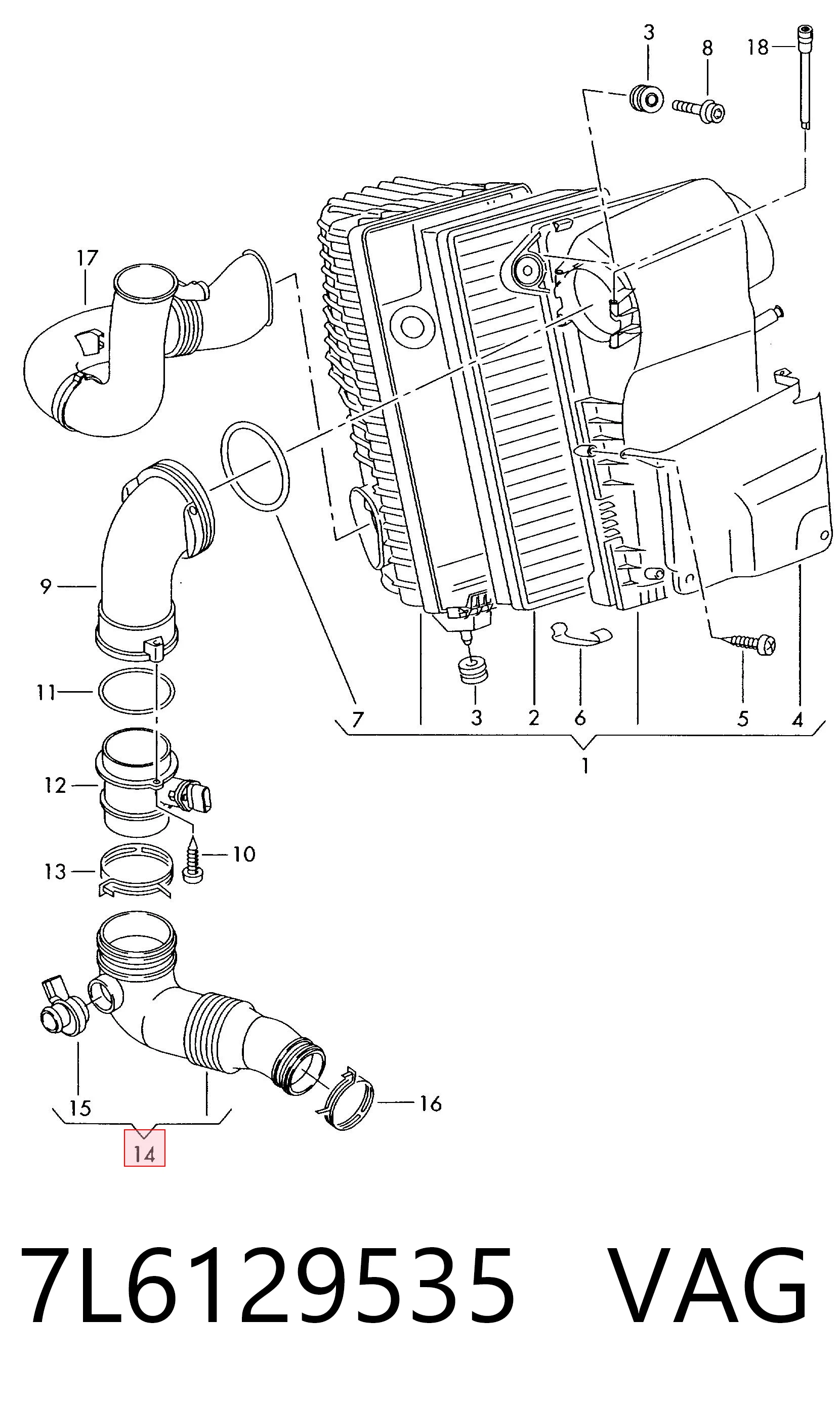 7L6129535 VAG