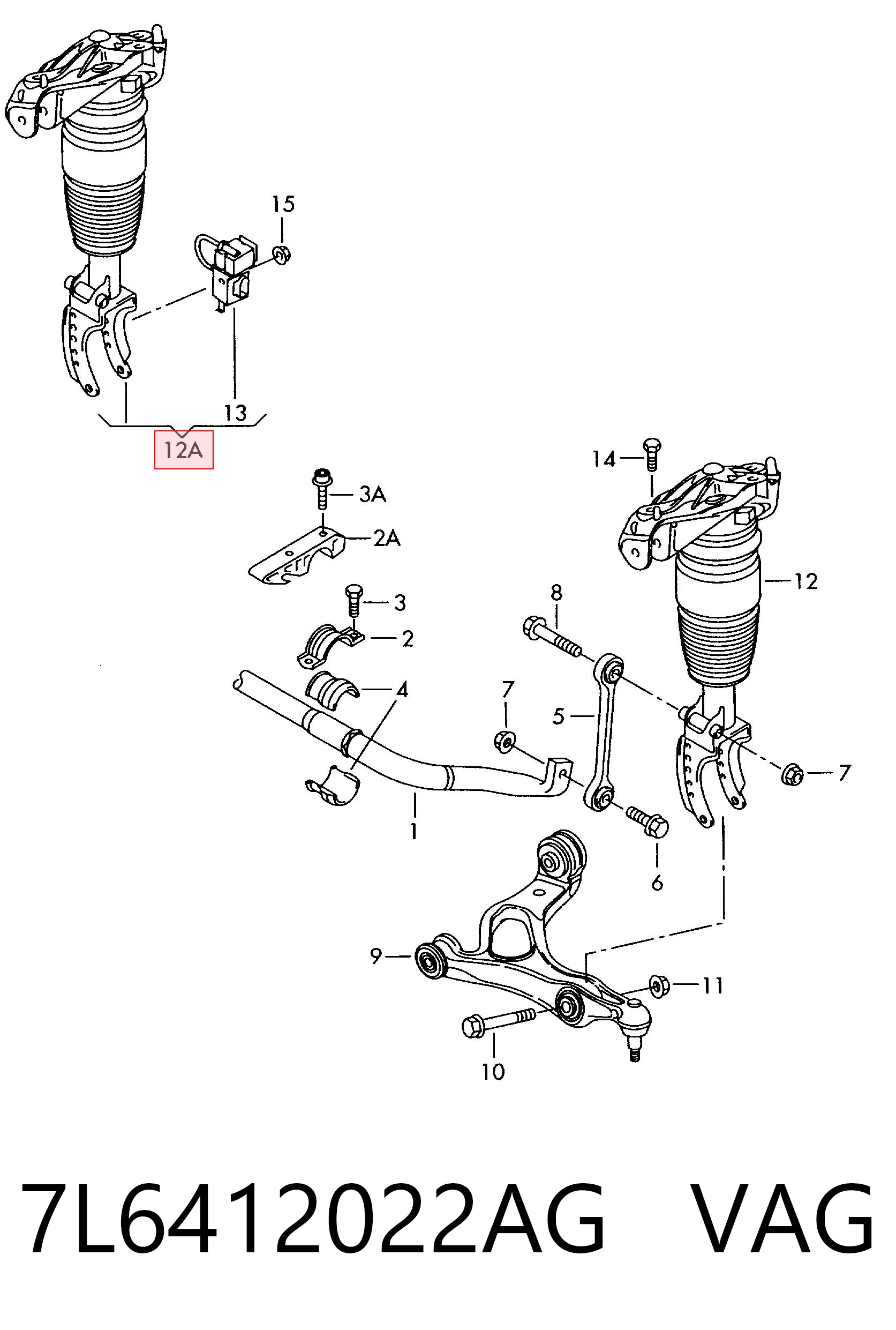 7L6412022AG VAG
