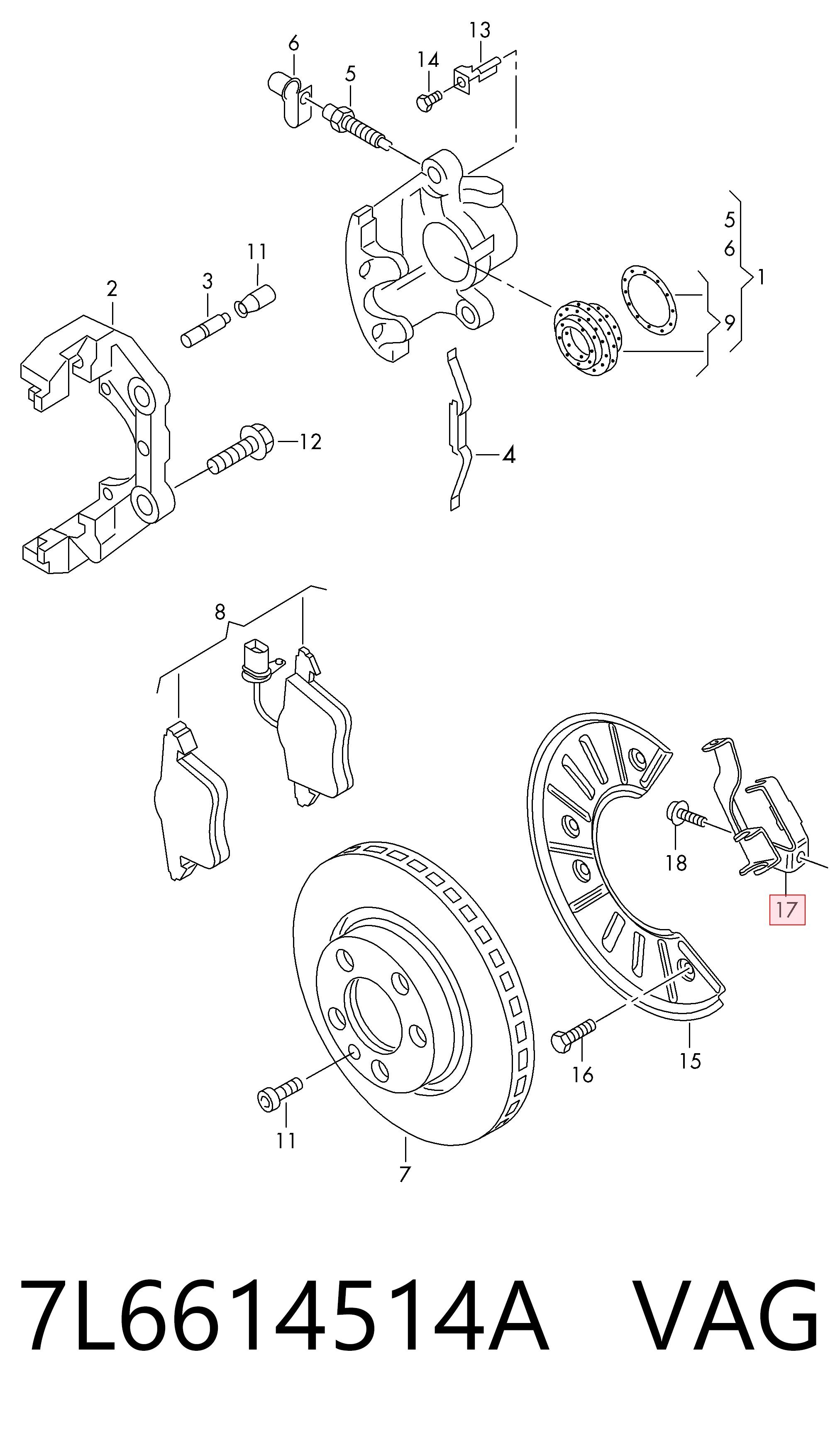 7L6614514A VAG